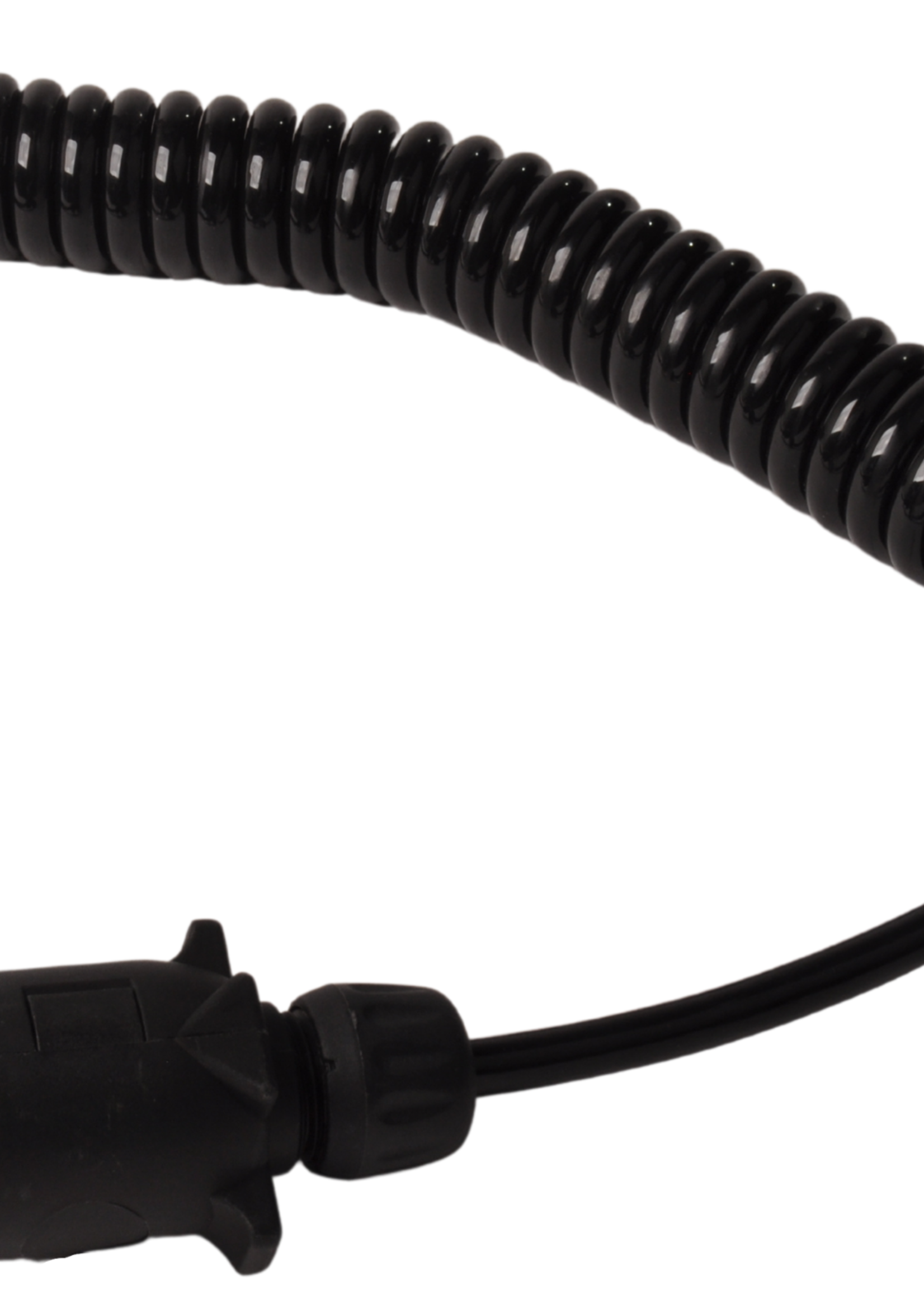 Cantonal Premium verloop spiraalkabel 7 aderig met 2x 7-polige stekker - 90 tot 250 cm