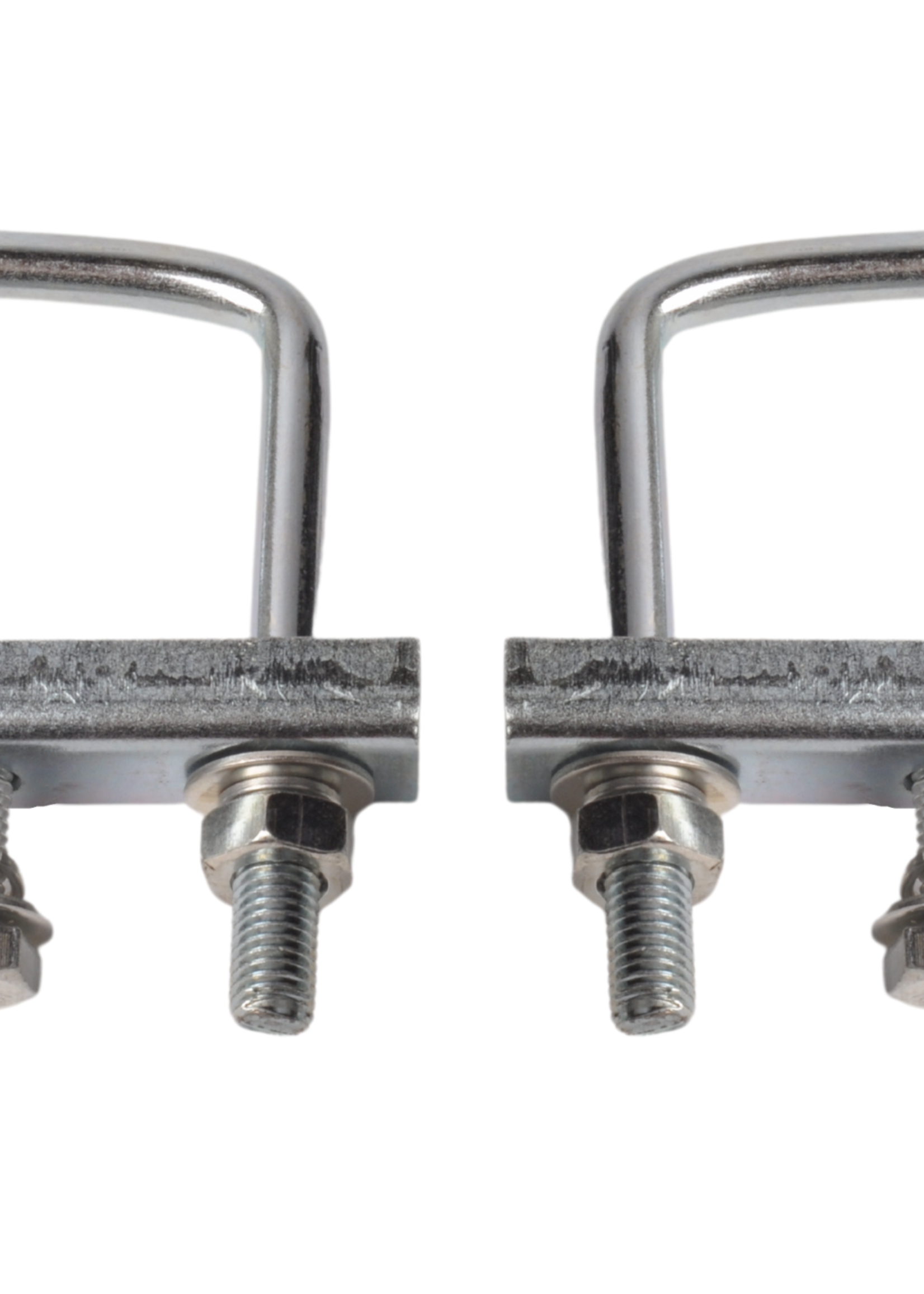 Cantonal disselklemmen voor neuswielklem vierkant (48 mm) voor koker 60mm ( 2 stuks)