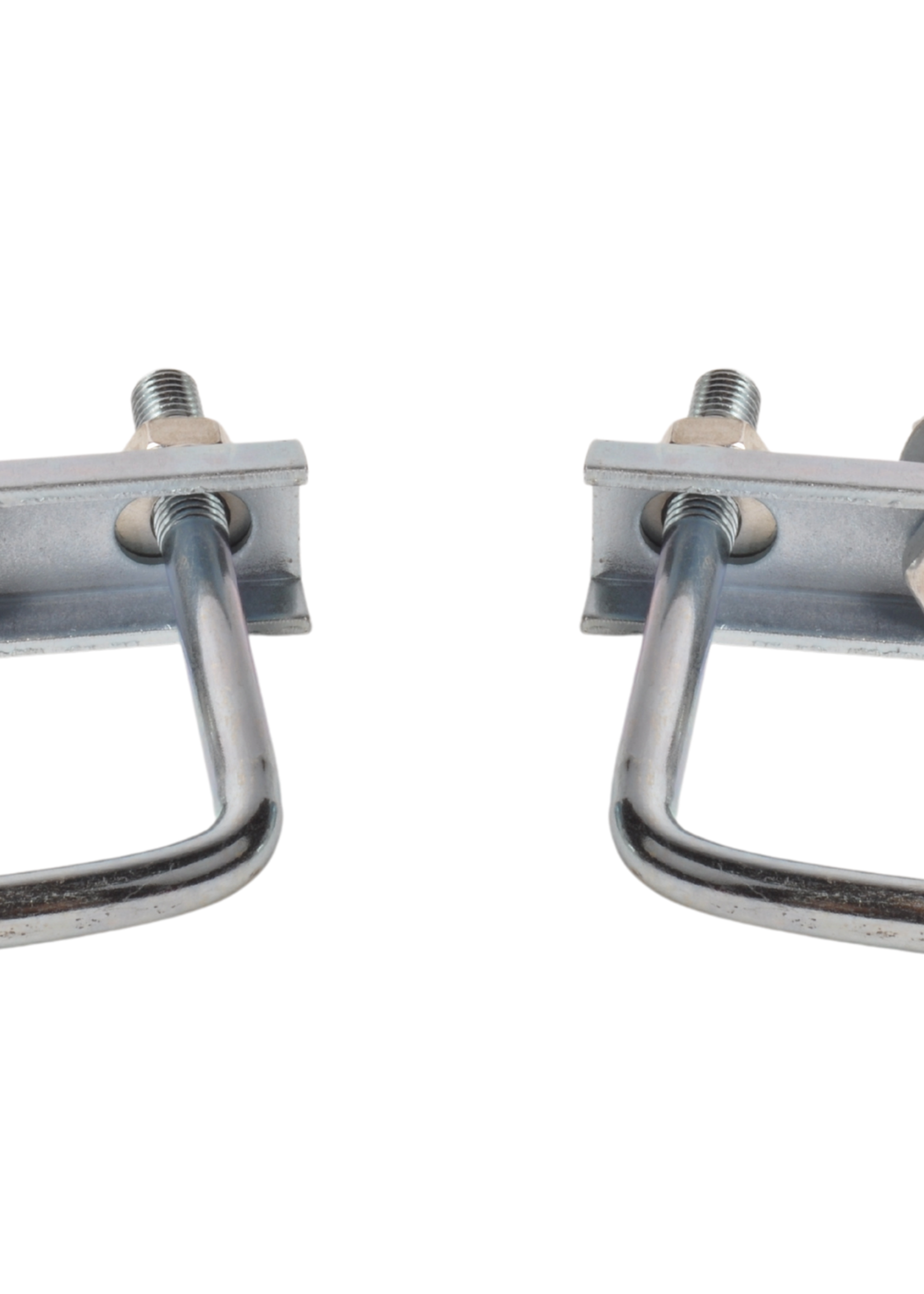 Cantonal disselklemmen voor neuswielklem vierkant (48 mm) voor koker 60mm ( 2 stuks)