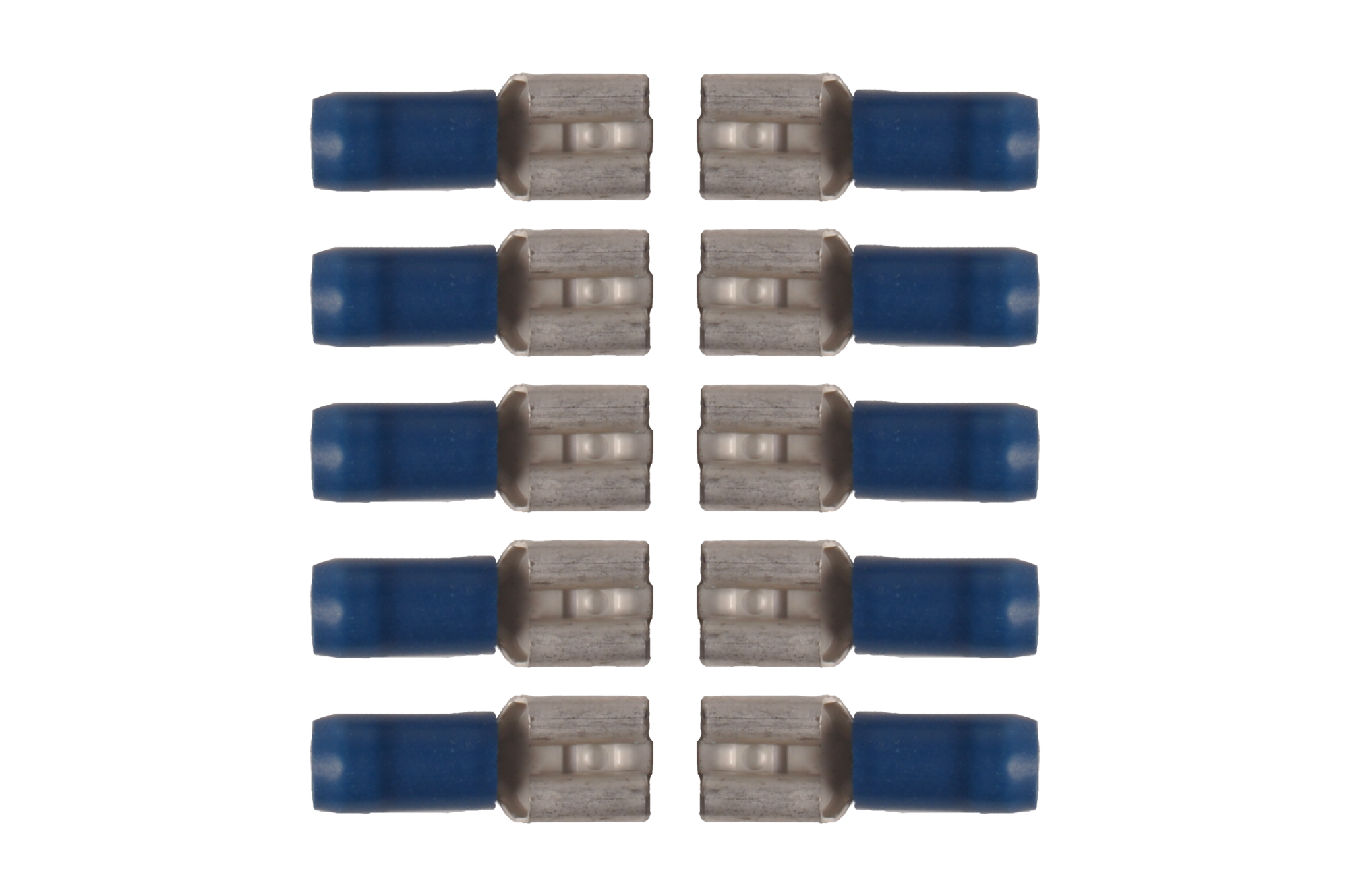 AMP stekker 6,3x0,8 vrouwtje (10 stuks)