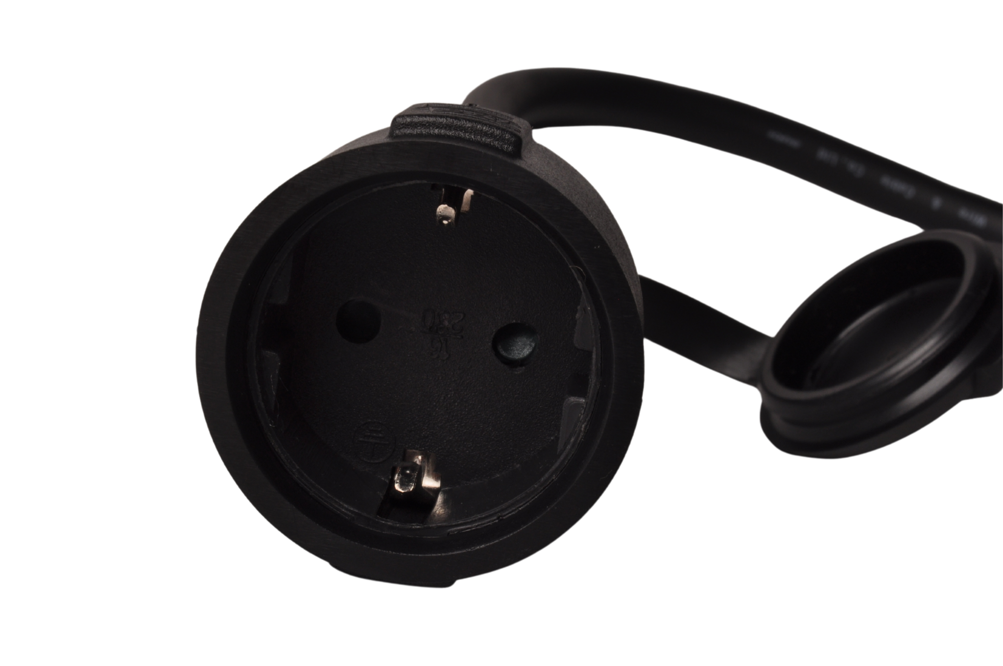 CEE naar Schuko stekkerdoos - 15 cm