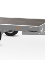 Eduard Eduard plateauwagen 256x150 cm - 1000 kg - geremd