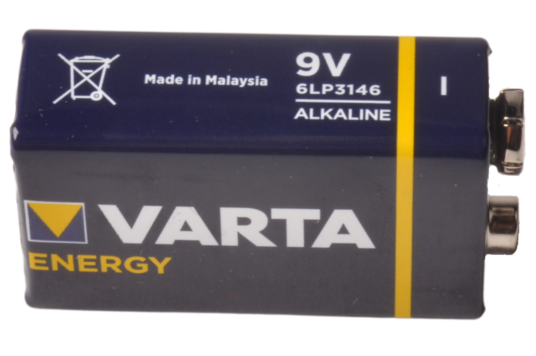 Varta Energy Alkaline batterij 9V in blister