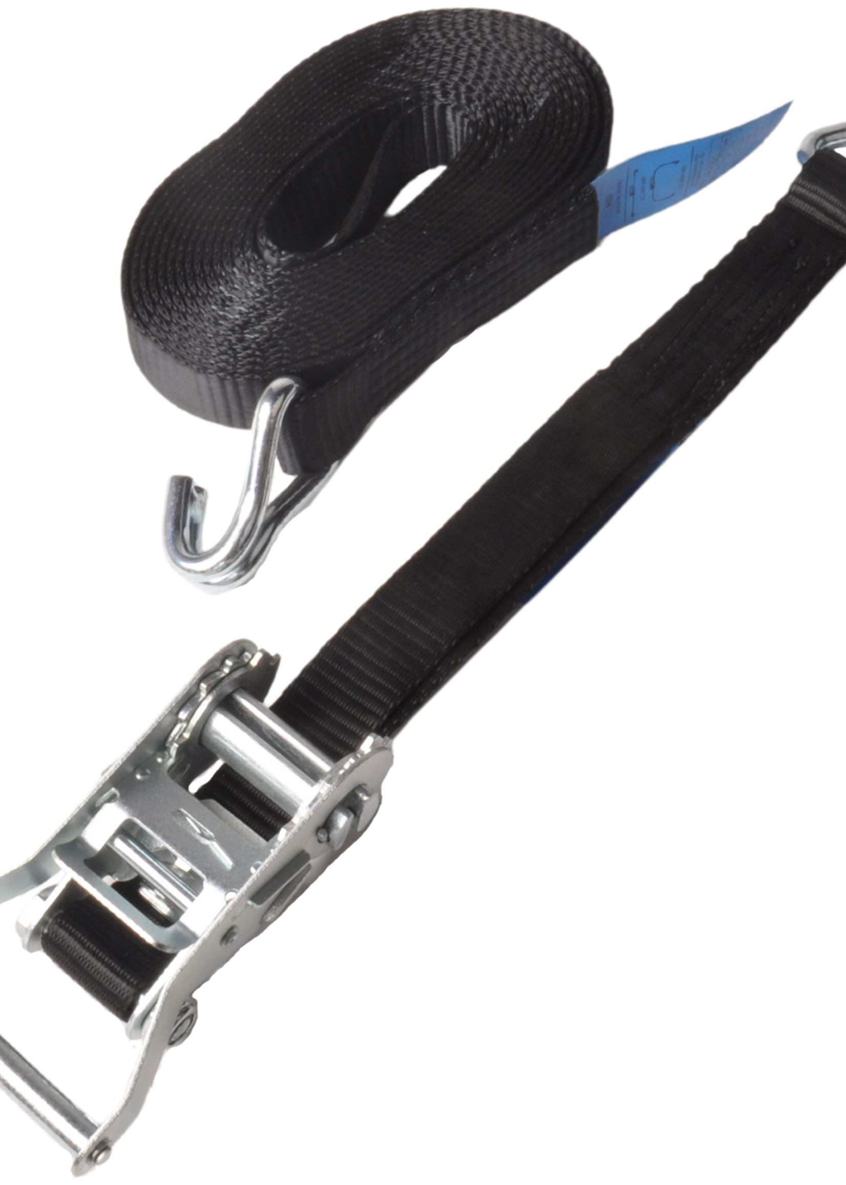 Cantonal Spanband zwart 600x3,5 cm (3000 kg)