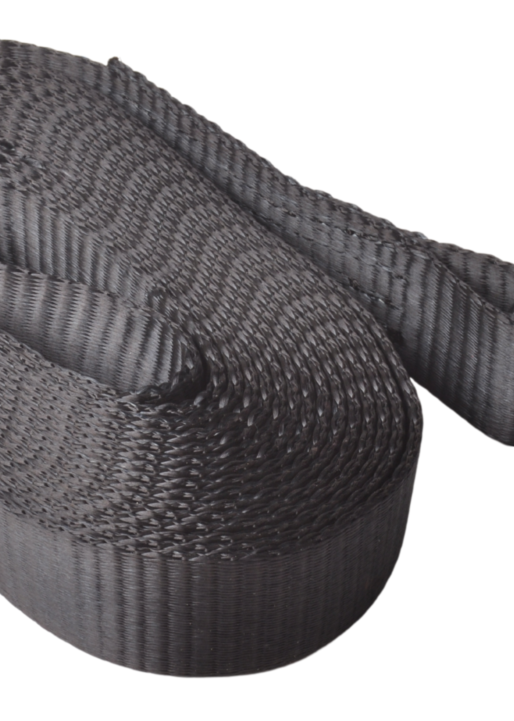 Cantonal Spanband zwart 600x3,5 cm (3000 kg)
