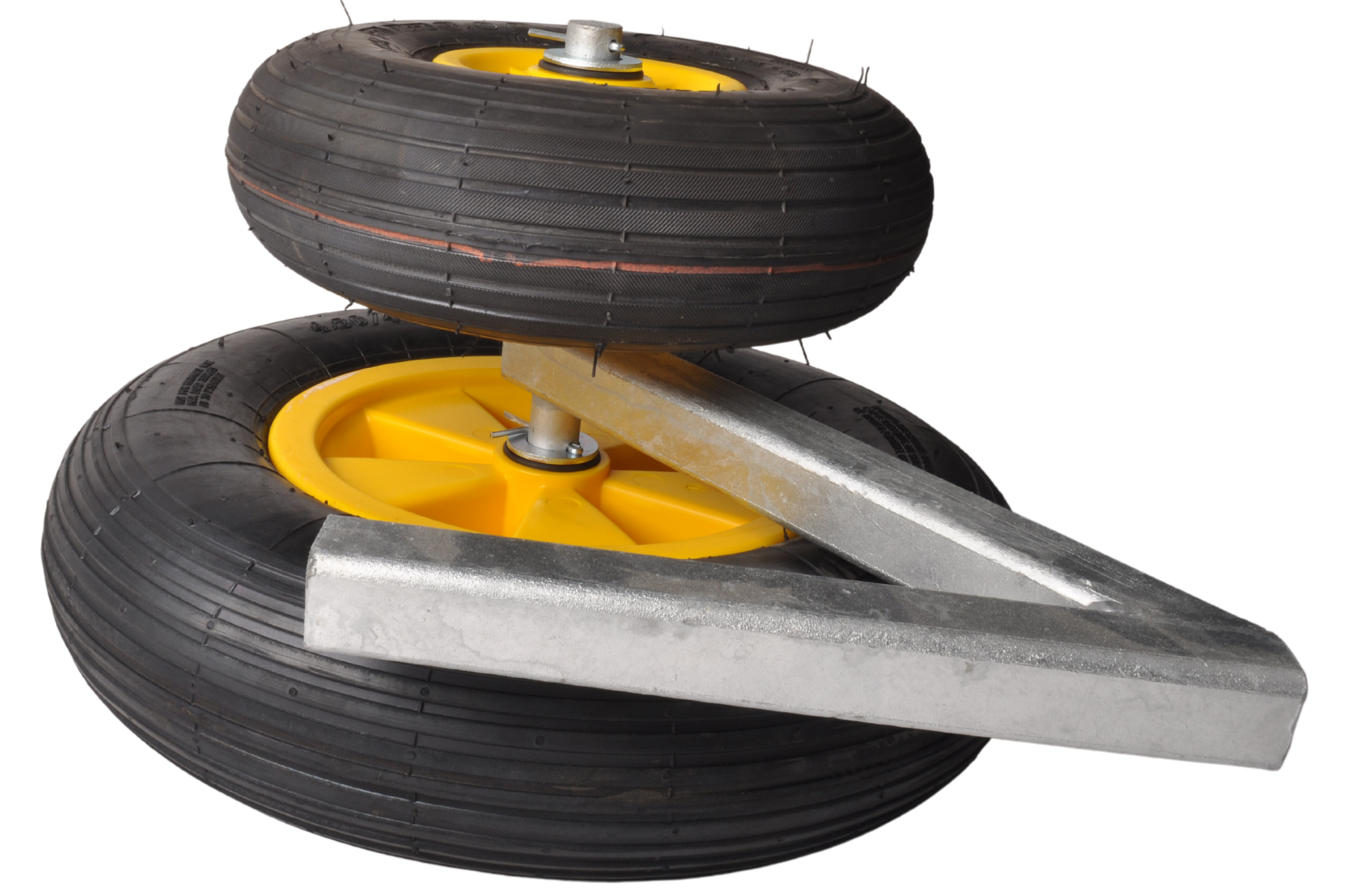 Centreerset links/rechts - inclusief stroppenplaten - 4.00-4 & 3.00-8