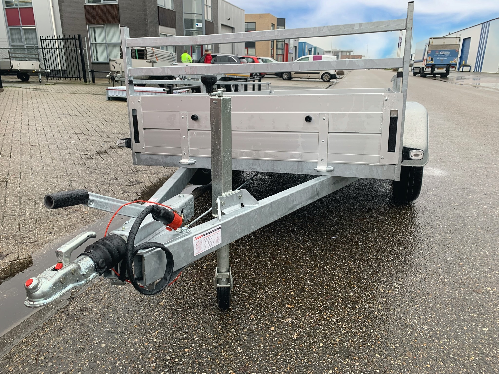 Staatsbosbeheer Anssems BSX 2500 bakwagen - 2500 kg bruto laadvermogen - 301x150 cm laadoppervlak - geremd