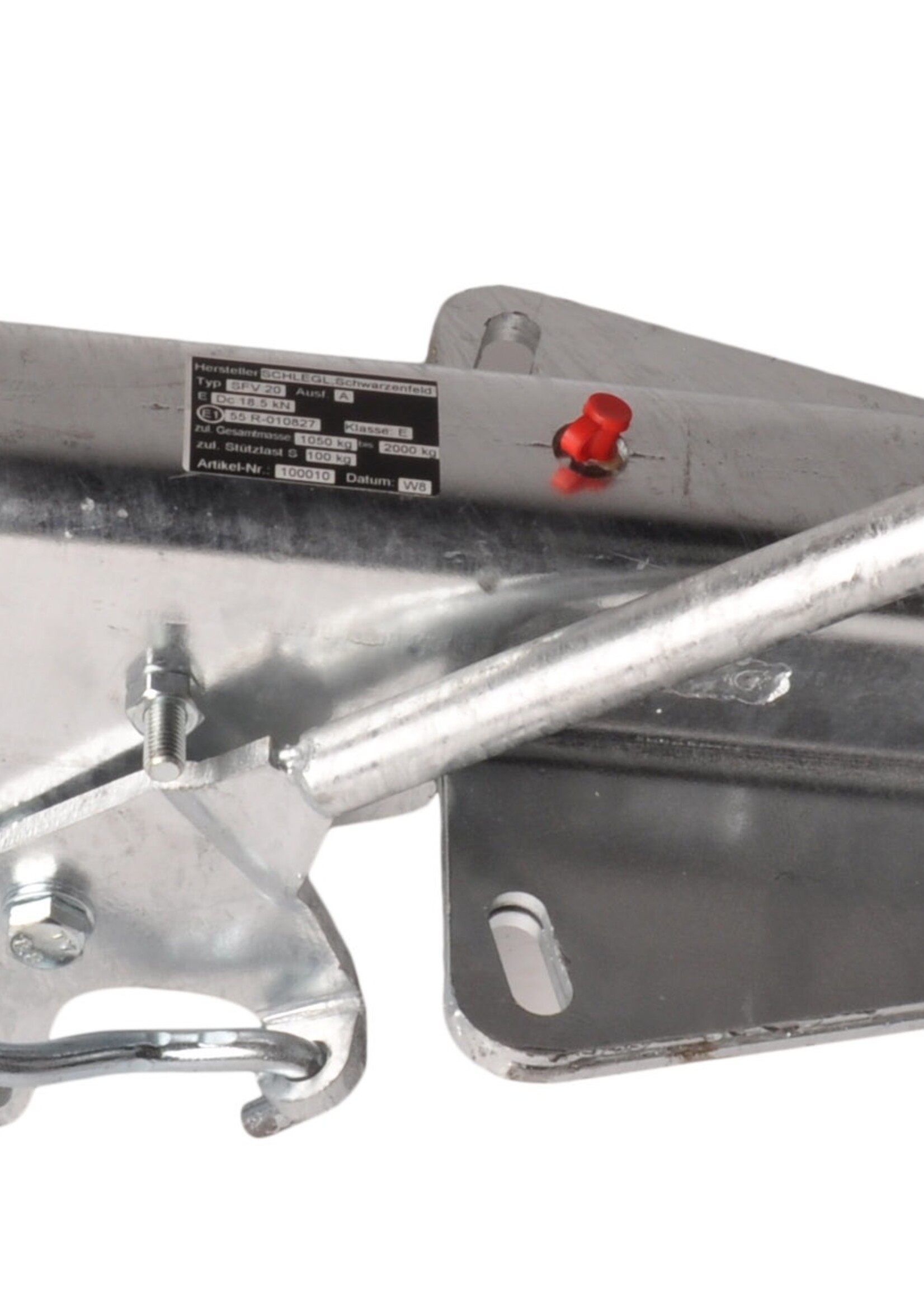 Schlegl Schlegl oplooprem aanhanger SFV20 - maximaal trekvermogen 2000 kg - V-dissel aansluiting