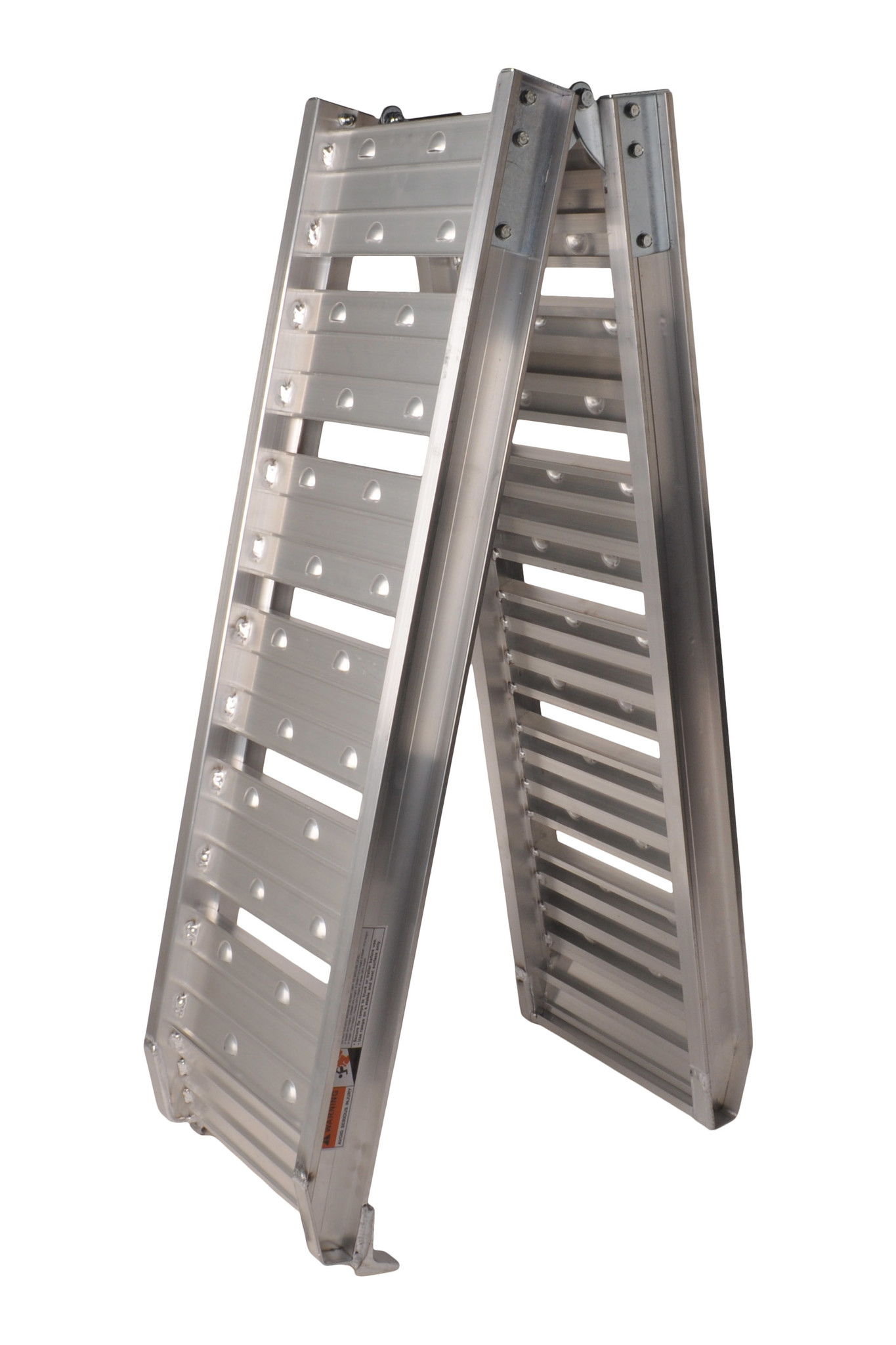 Opklapbare aluminium oprijplaat - 200 kg draagvermogen - 1800x300 mm