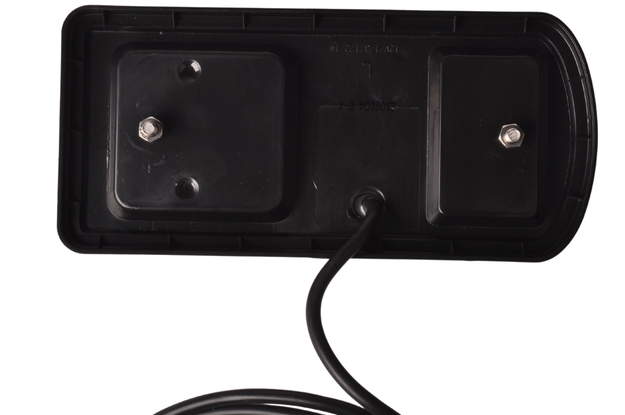 LED achterlicht met alle functies en aan te sluiten met losse draden - 228x106x55 mm links