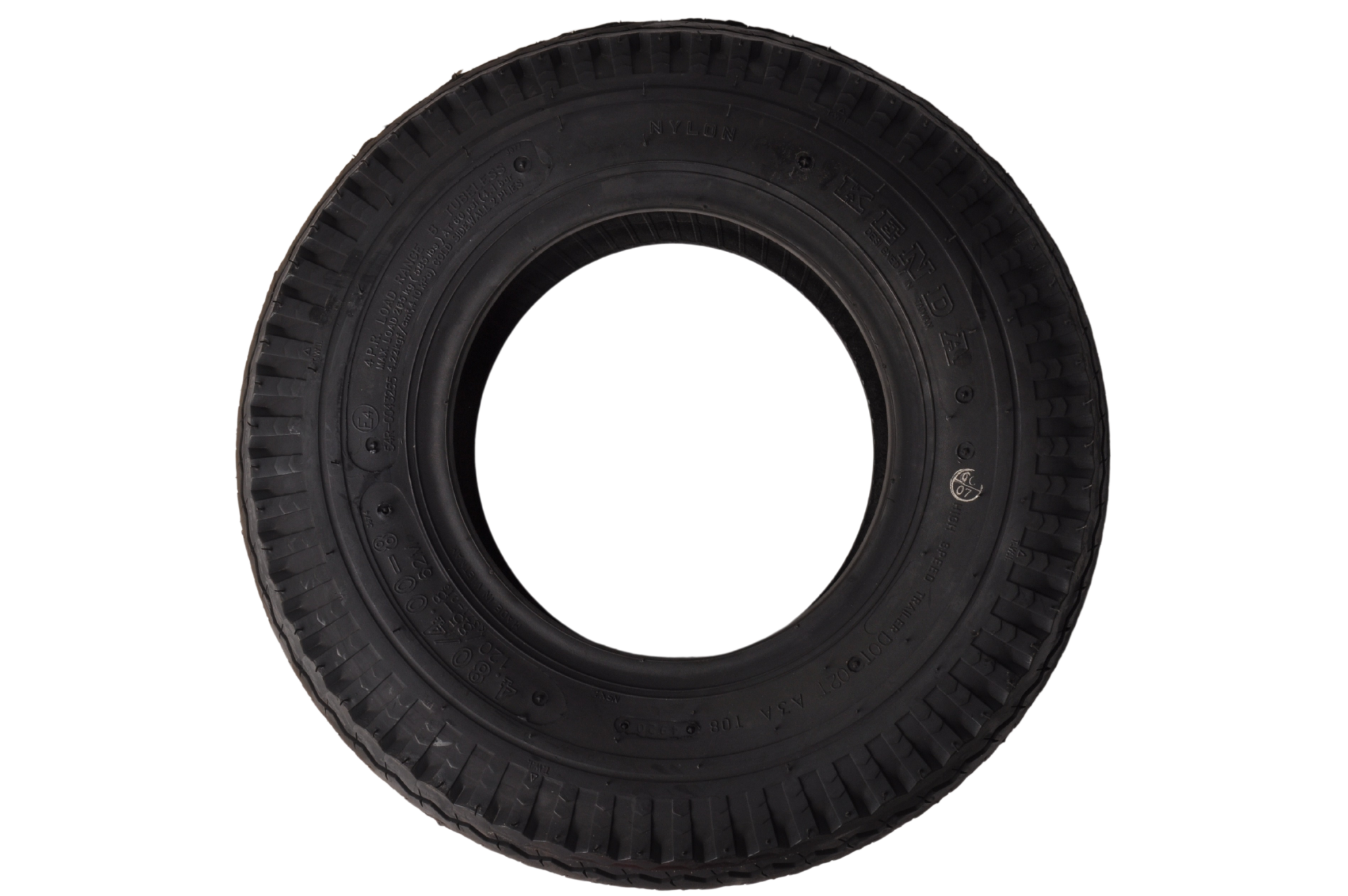 Tubeless band 4.80/4.00 - 8 (265 kg) 4PR