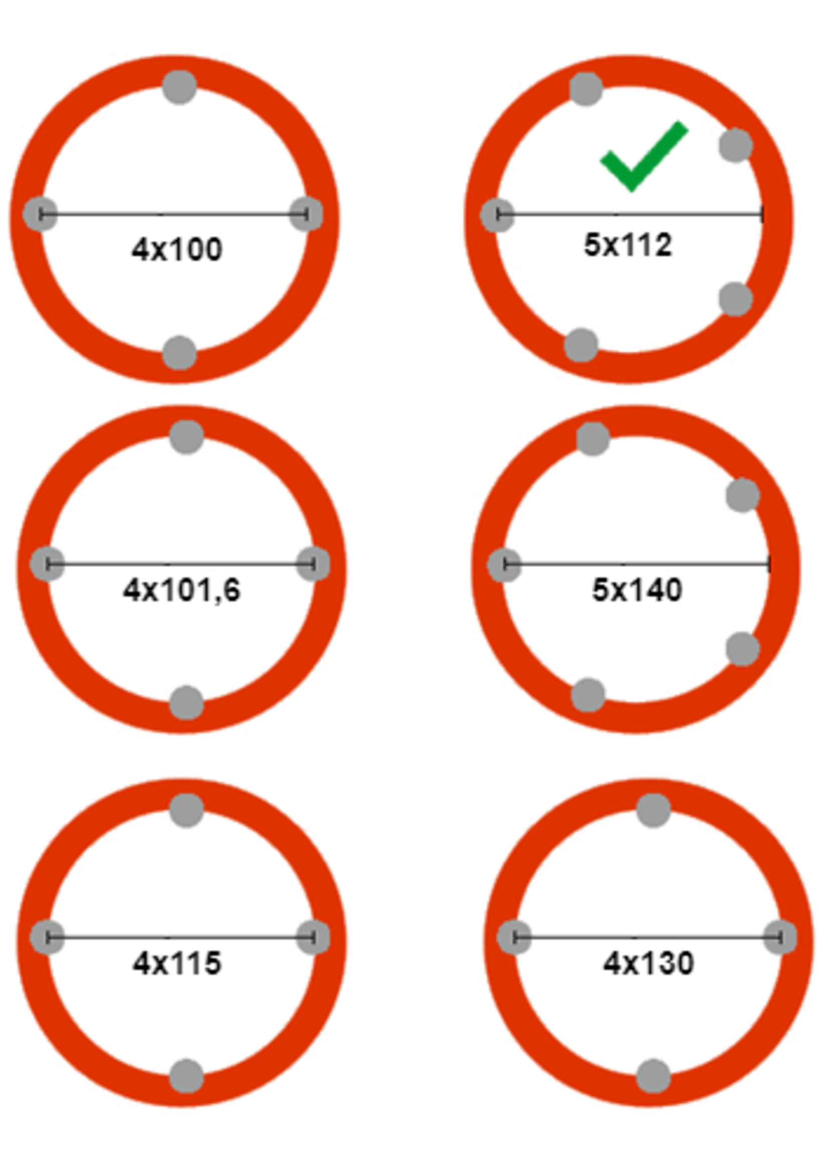 Kargotrail Compleet wiel op lichtmetalen velg 195R14 - mercedes steek 5x112 - 900 kg draagvermogen - ET30 - naafdiameter 67 mm