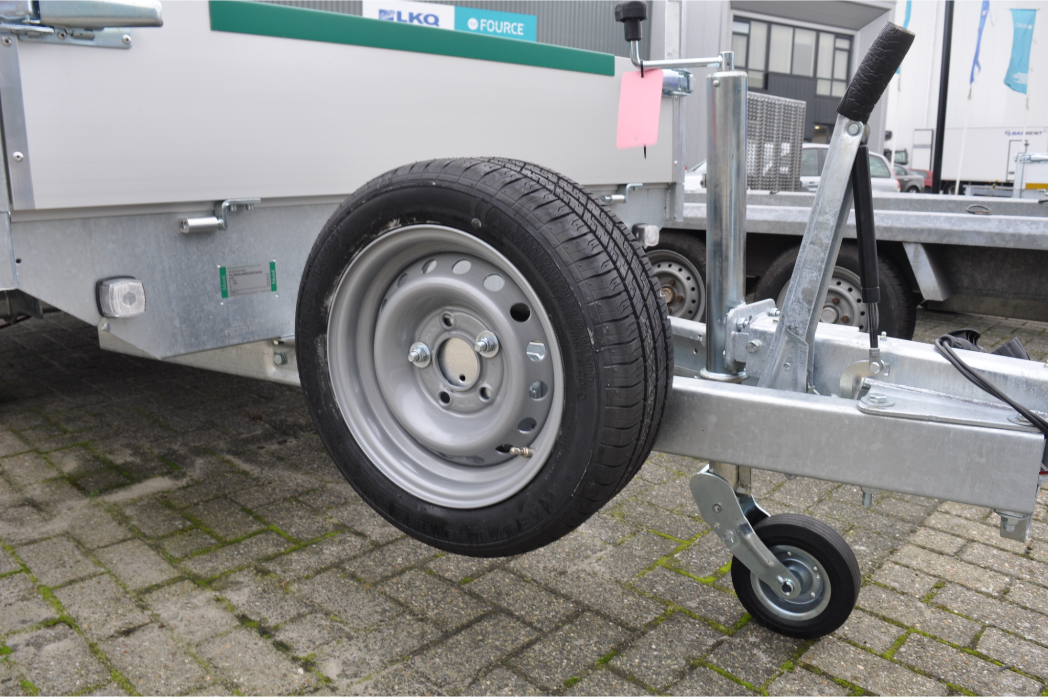 Reservewiel houder voor disselmontage - universeel