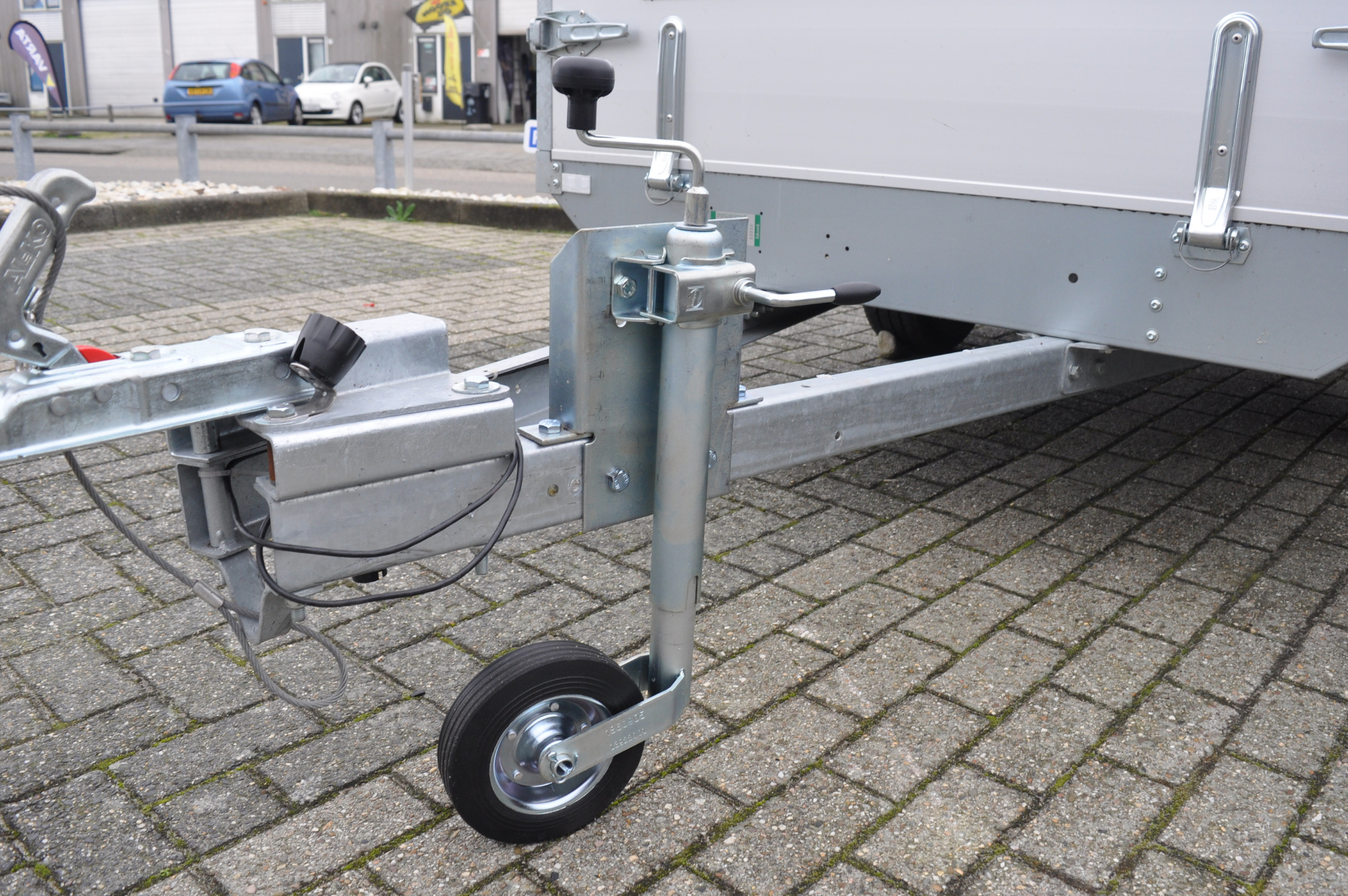Gegalvaniseerd stalen neuswielconsole voor neuswiel & neuswielklem