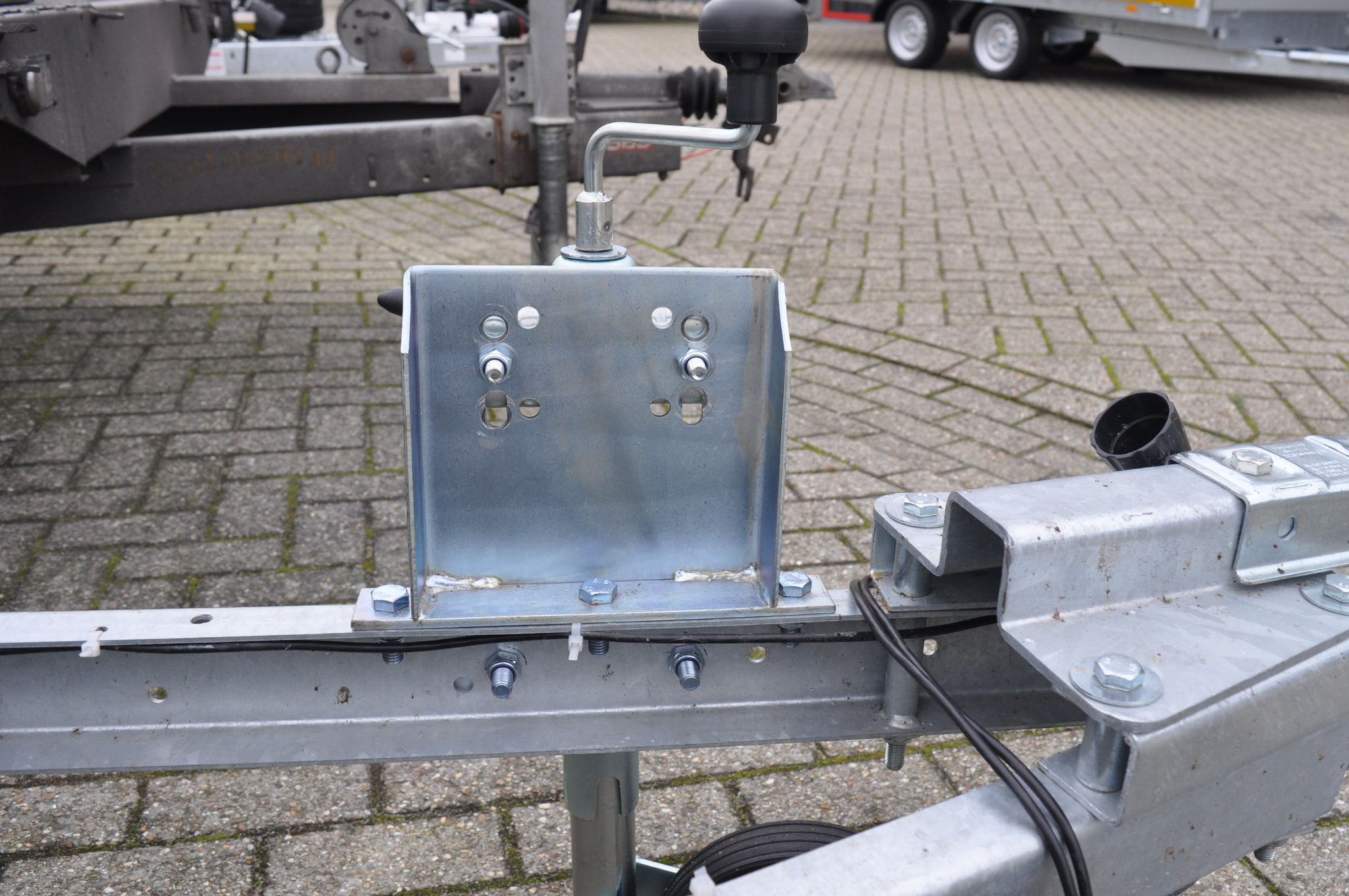 Gegalvaniseerd stalen neuswielconsole voor neuswiel & neuswielklem