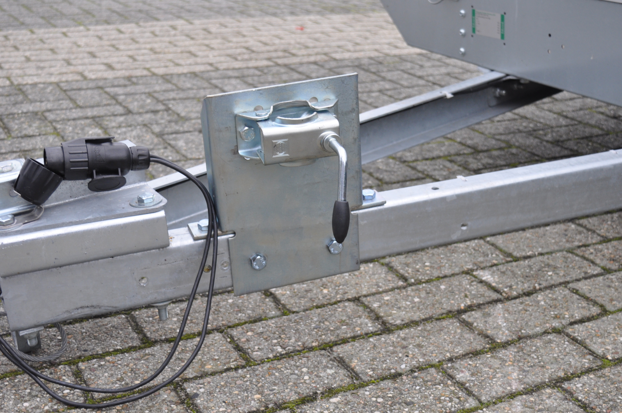 Gegalvaniseerd stalen neuswielconsole voor neuswiel & neuswielklem