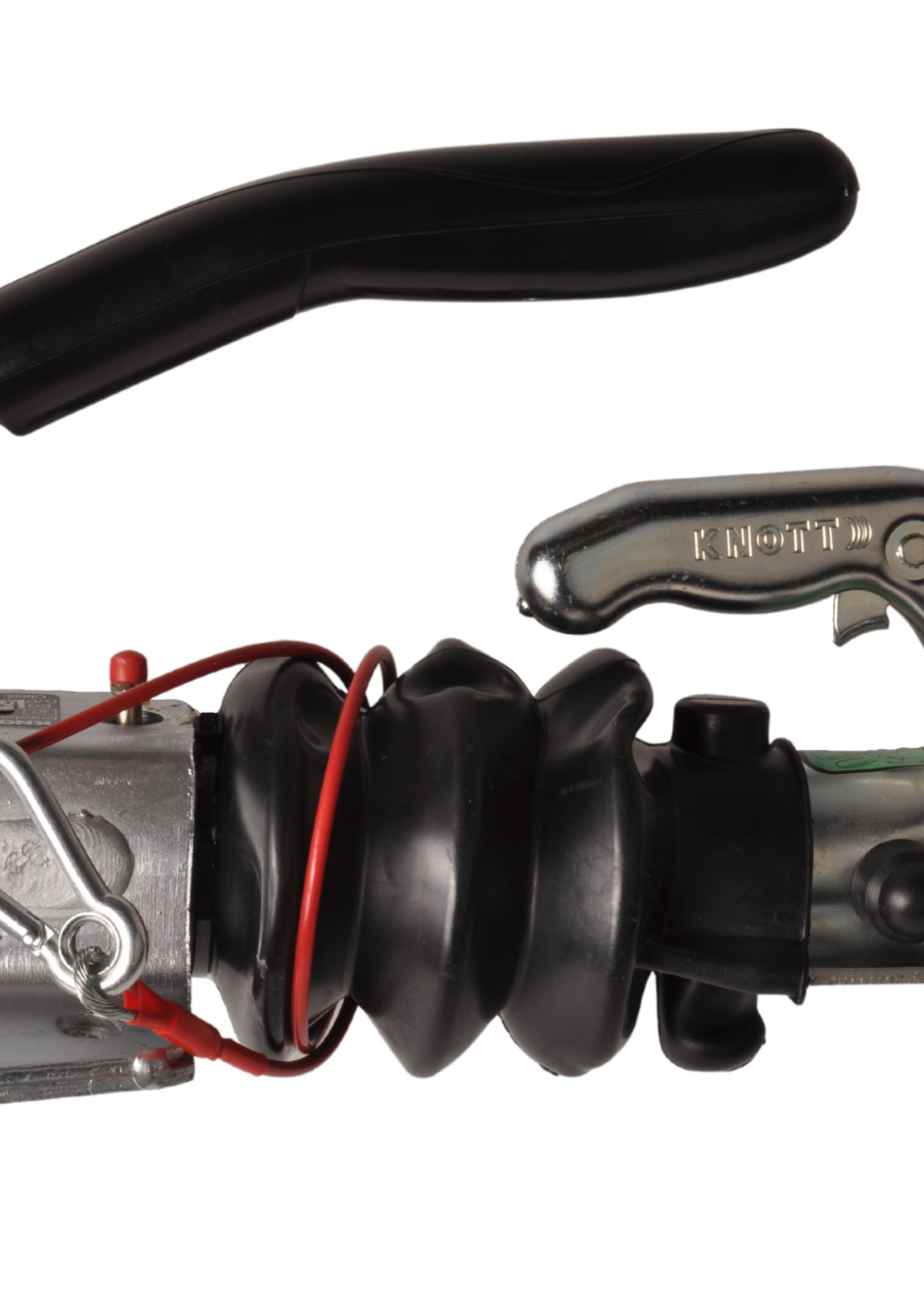 Knott Knott oplooprem aanhanger KF20 – 2000 kg - inclusief neuswielconsole – v-dissel aansluiting