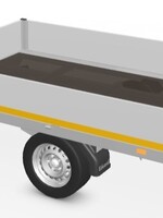 Eduard Eduard plateauwagen 256x150 cm - 1500 kg + oprijplaten