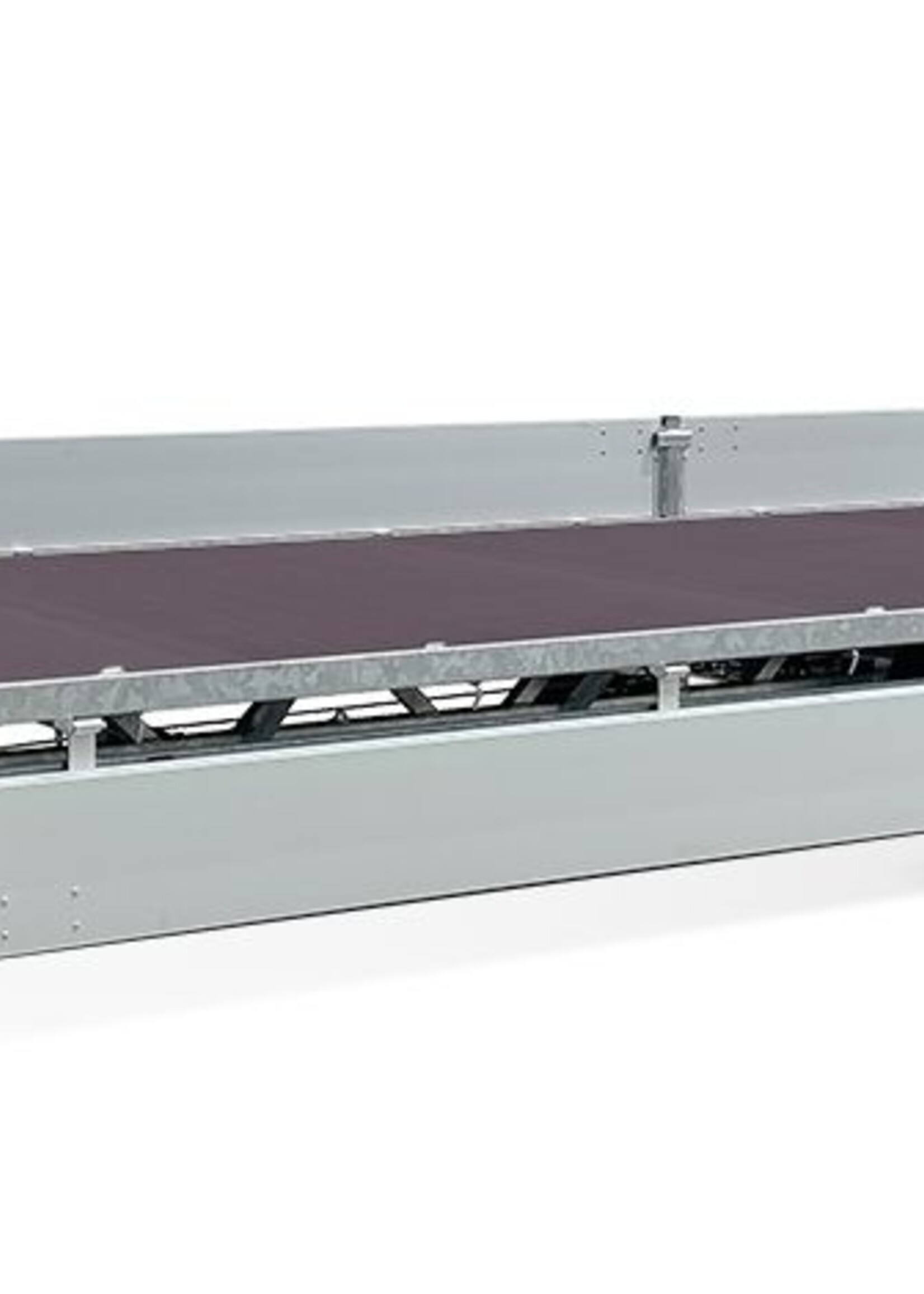 Hulco Geremde Hulco Medax plateauwagen -  611x223 cm - 3000 kg bruto laadvermogen - 30 cm borden - tandemasser