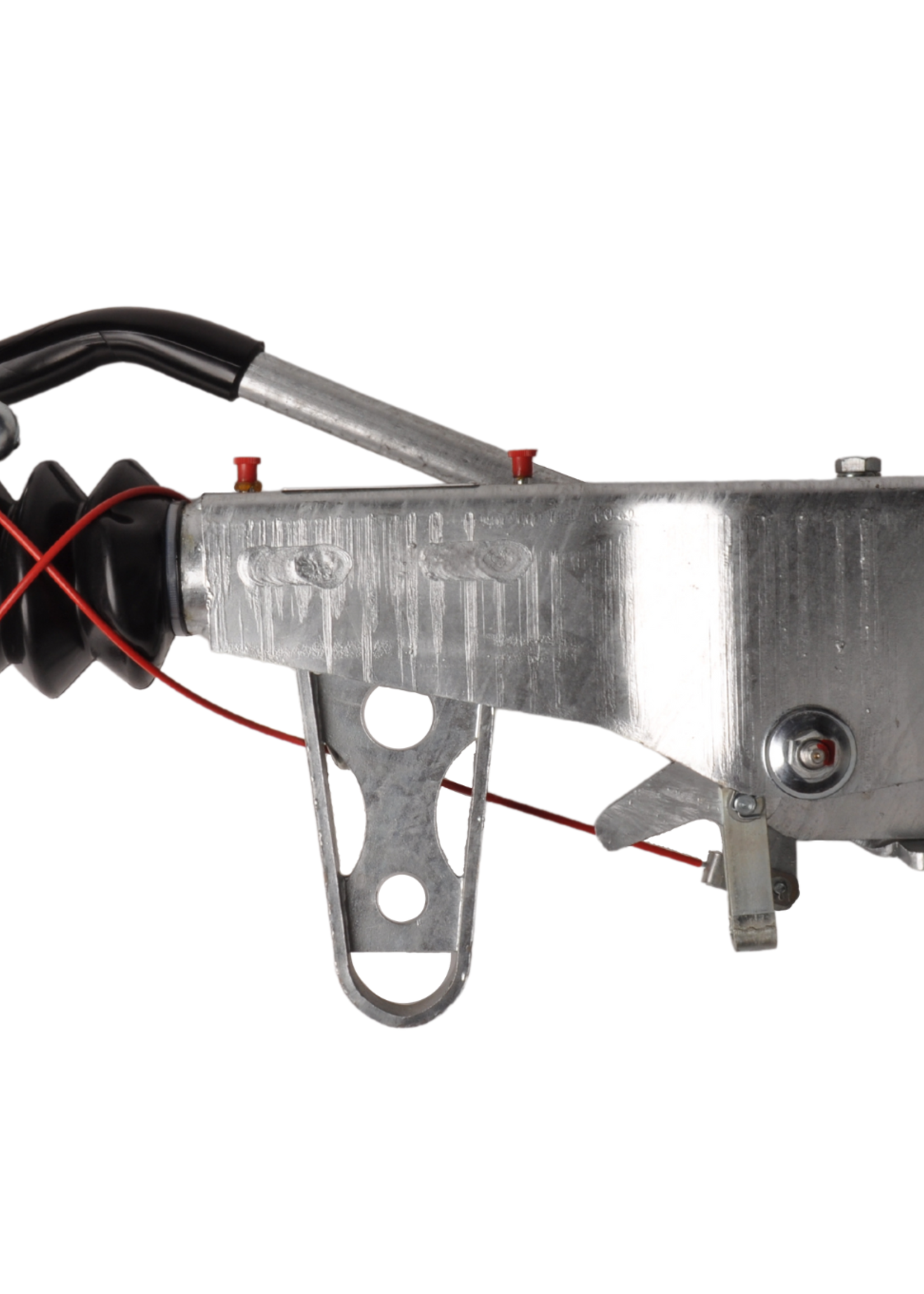 Knott Knott oplooprem aanhanger KRV20A - 2000 kg maximaal trekvermogen - koker aansluiting 100 mm - inclusief neuswielconsole