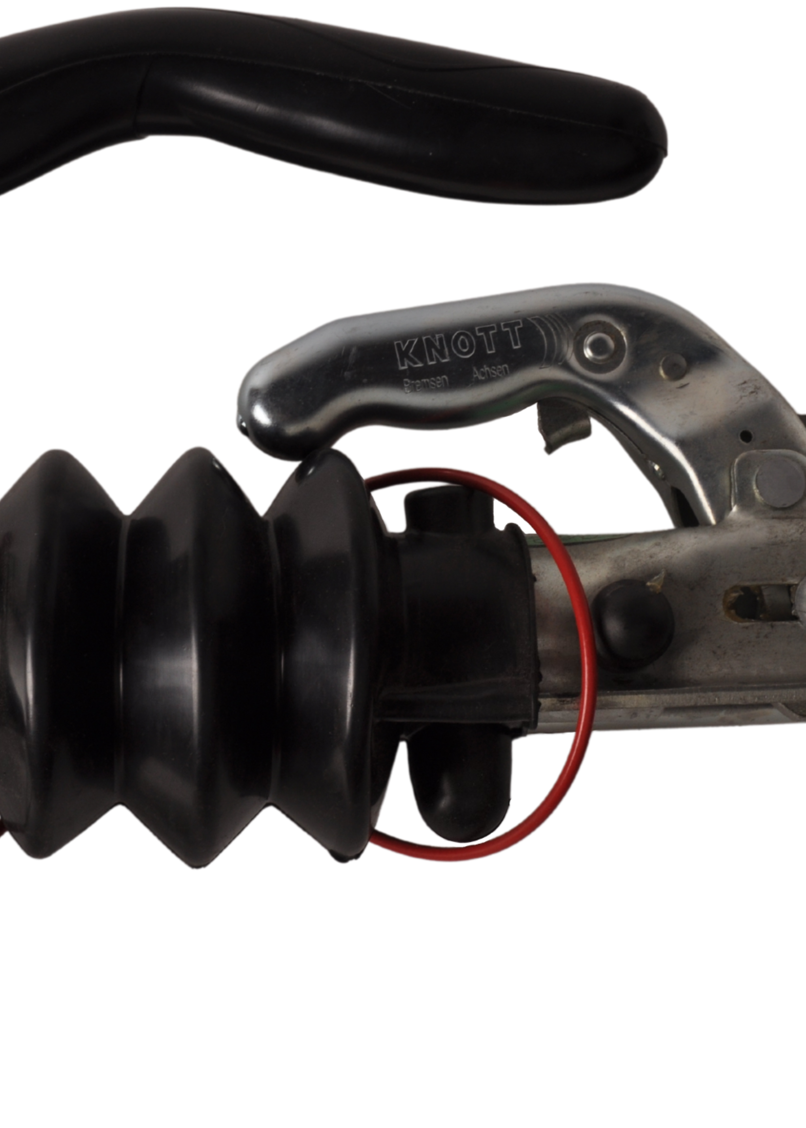 Knott Knott oplooprem aanhanger KRV20A - 2000 kg maximaal trekvermogen - koker aansluiting 100 mm - inclusief neuswielconsole