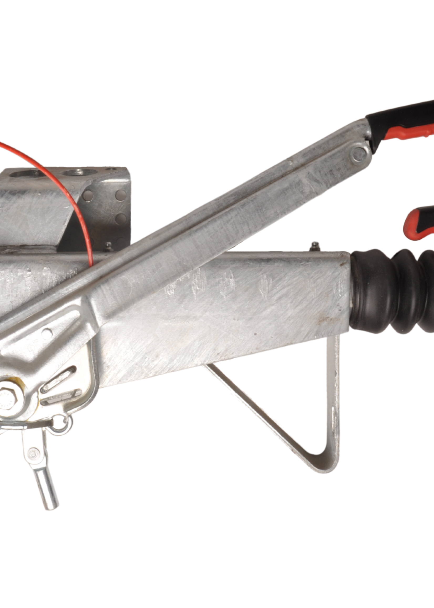 AL-KO AL-KO oplooprem aanhanger 161S70 - 1600 kg maximaal trekvermogen - 70 mm koker aansluiting - inclusief neuswielconsole