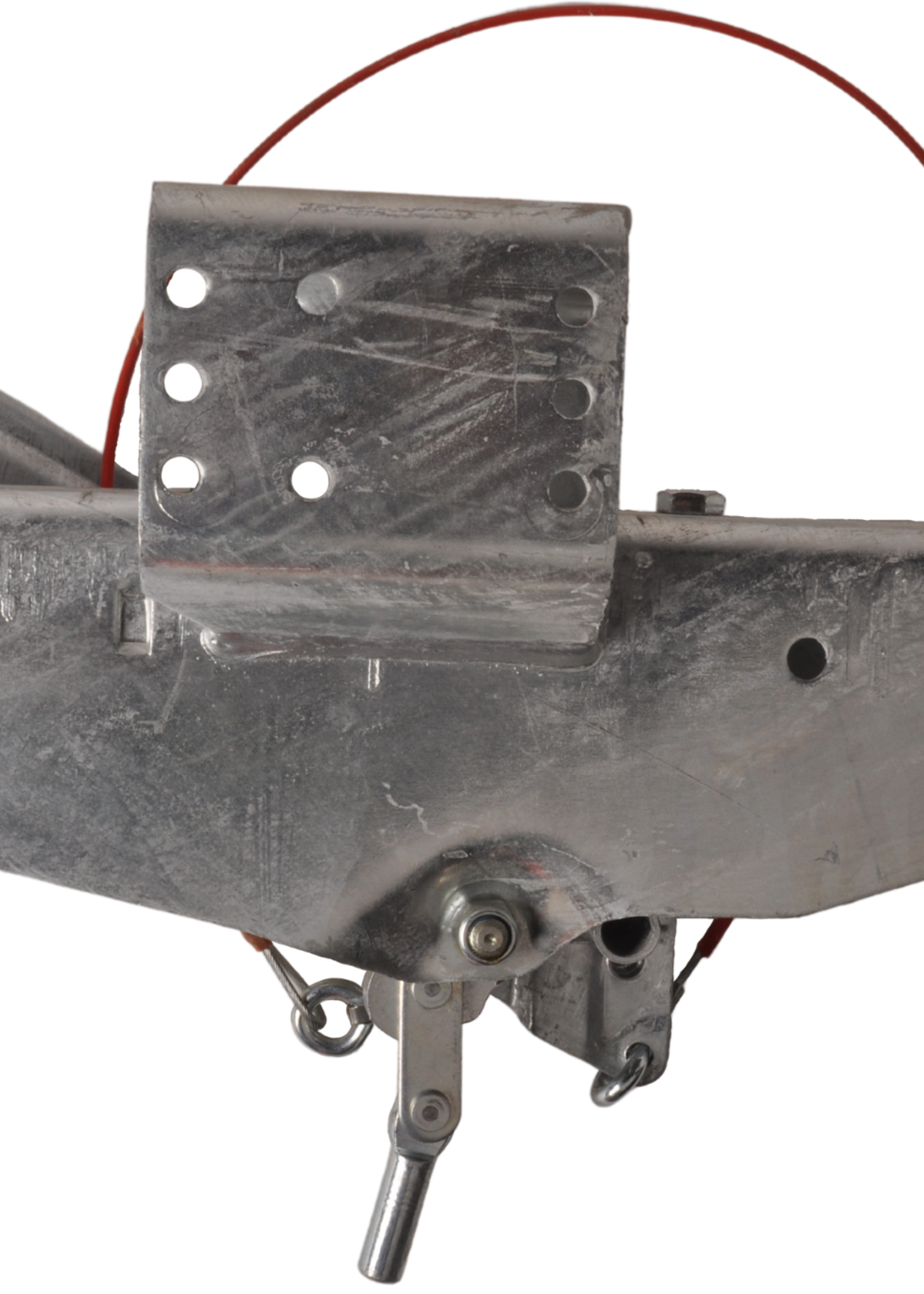 AL-KO AL-KO oplooprem aanhanger 161S70 - 1600 kg maximaal trekvermogen - 70 mm koker aansluiting - inclusief neuswielconsole