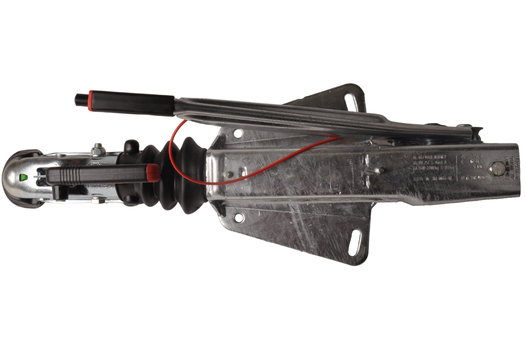 AL-KO oplooprem 251S - 2600 kg maximaal trekvermogen - V-dissel aansluiting - bovenbouw