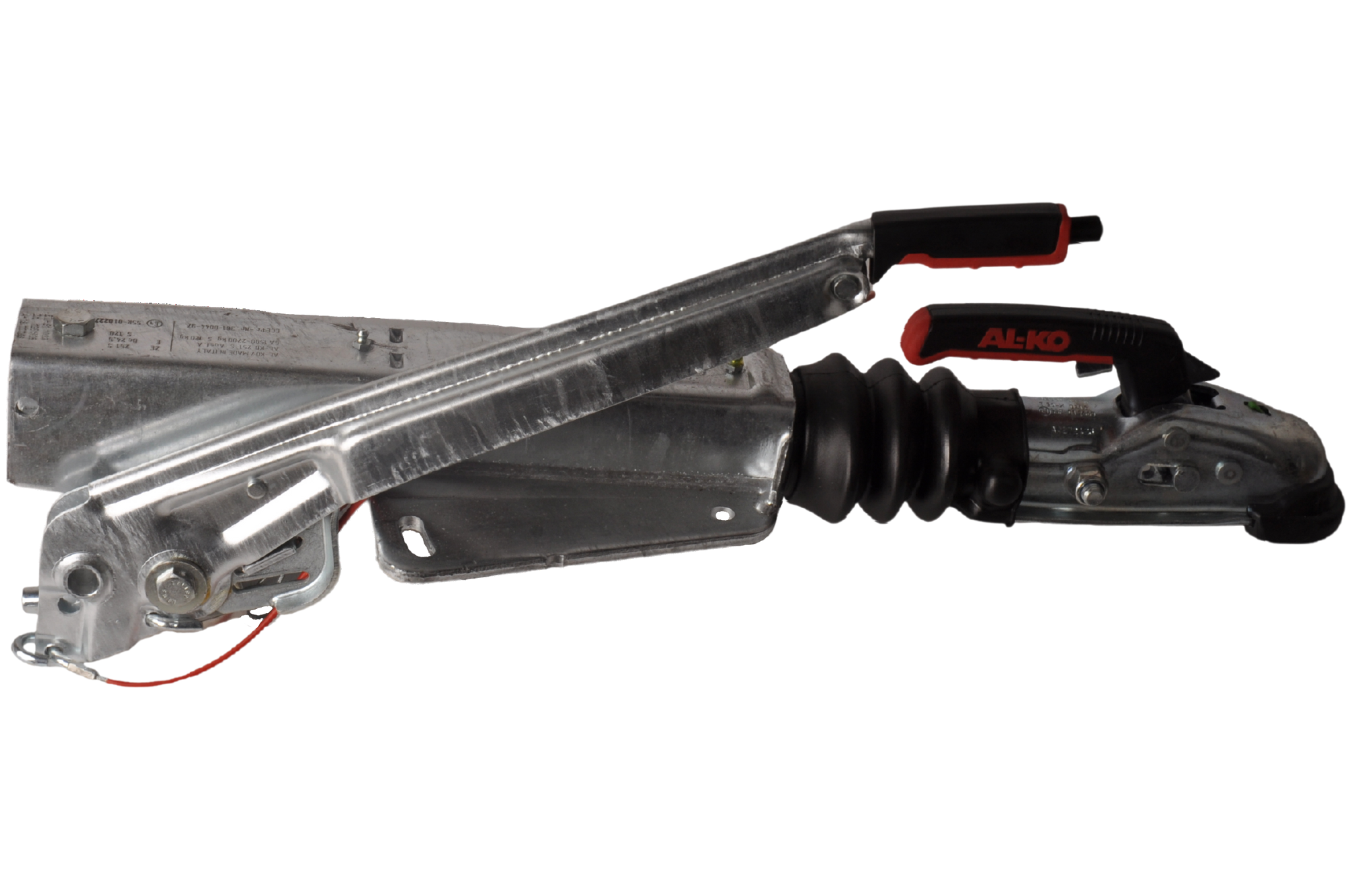 AL-KO oplooprem 251S - 2600 kg maximaal trekvermogen - V-dissel aansluiting - bovenbouw