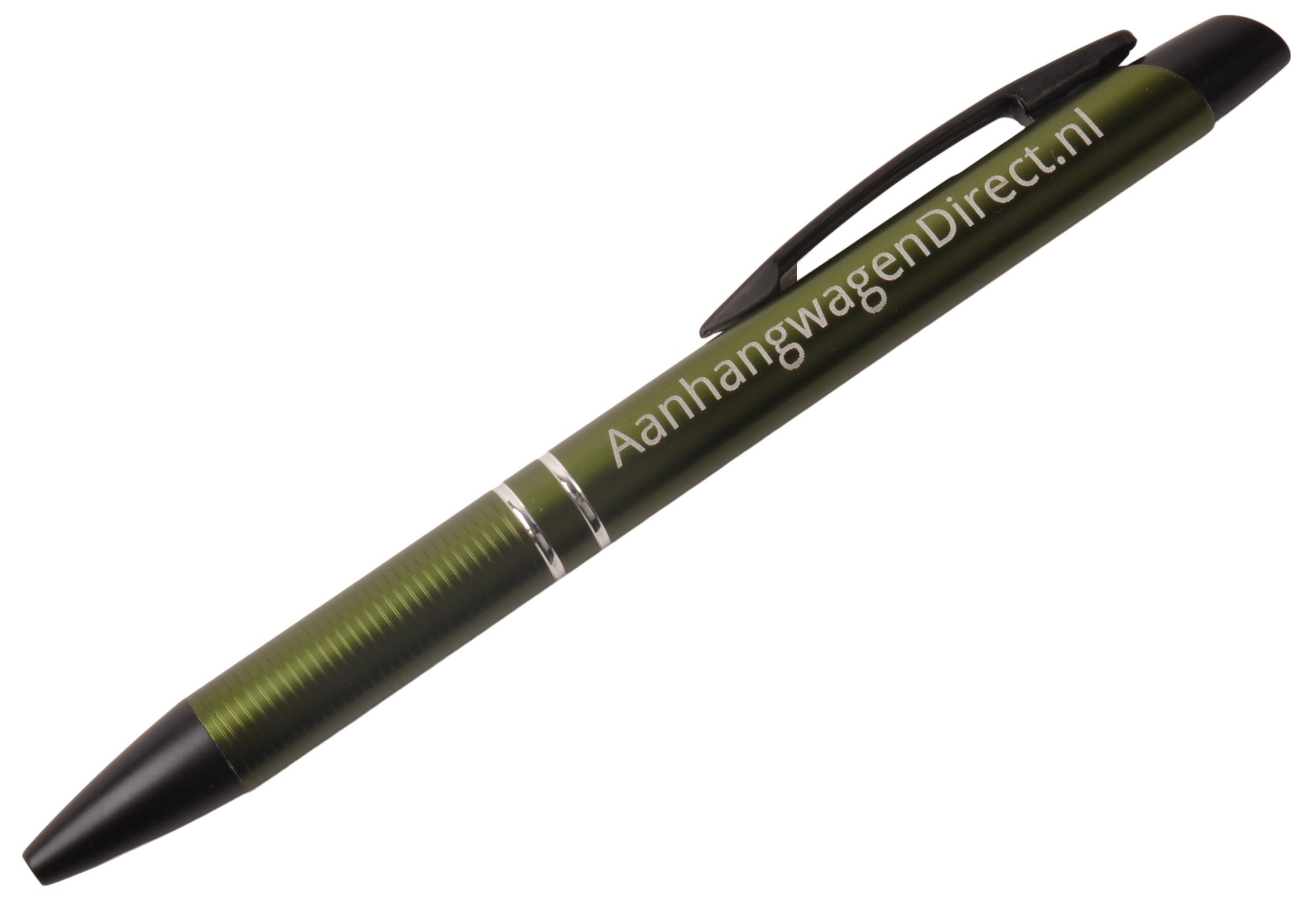 Metalen Aanhangwagendirect.nl pen - blauw schrijvend