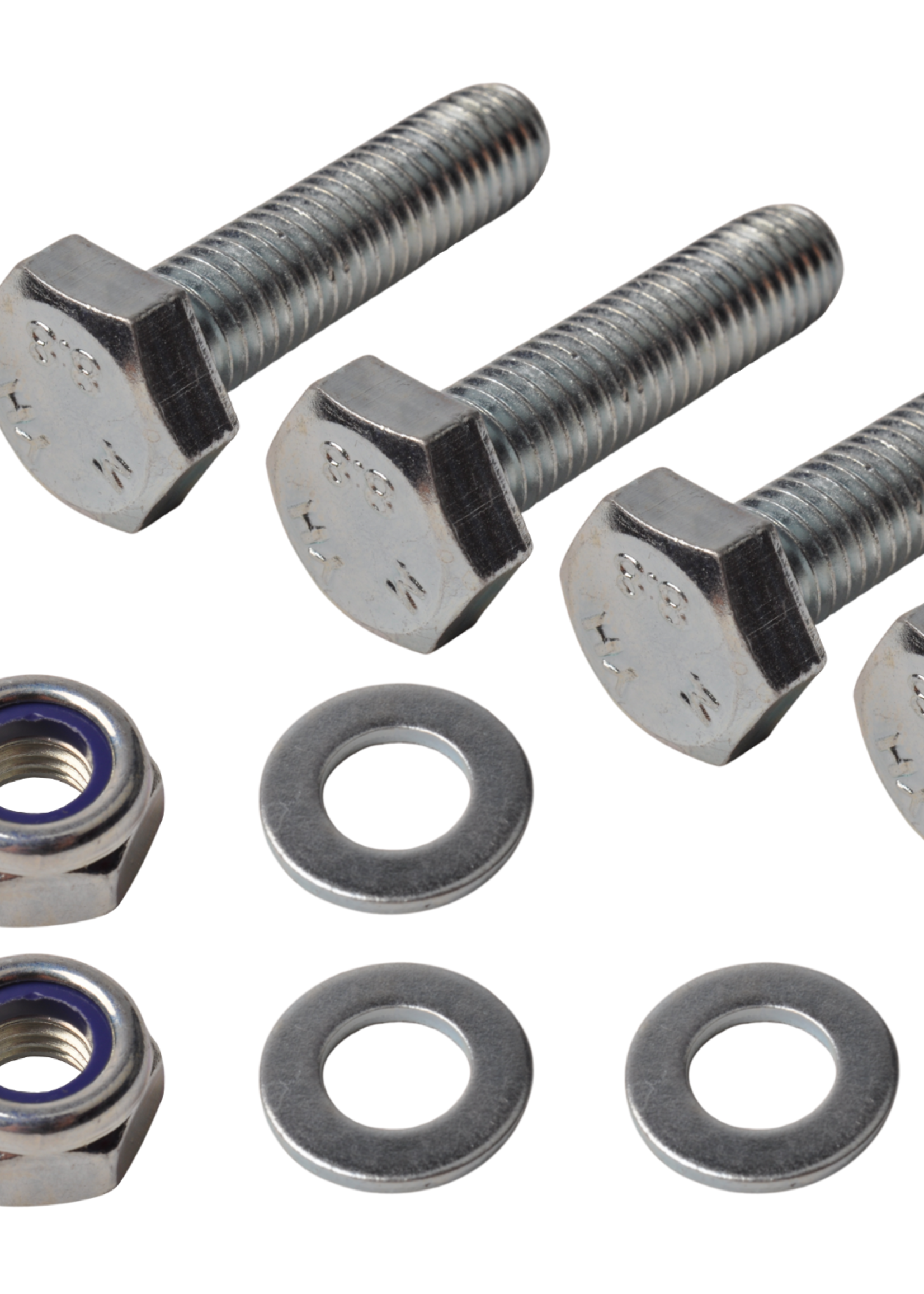 Cantonal Bout set M10x40 mm - geschikt voor kantelbare steunpoot