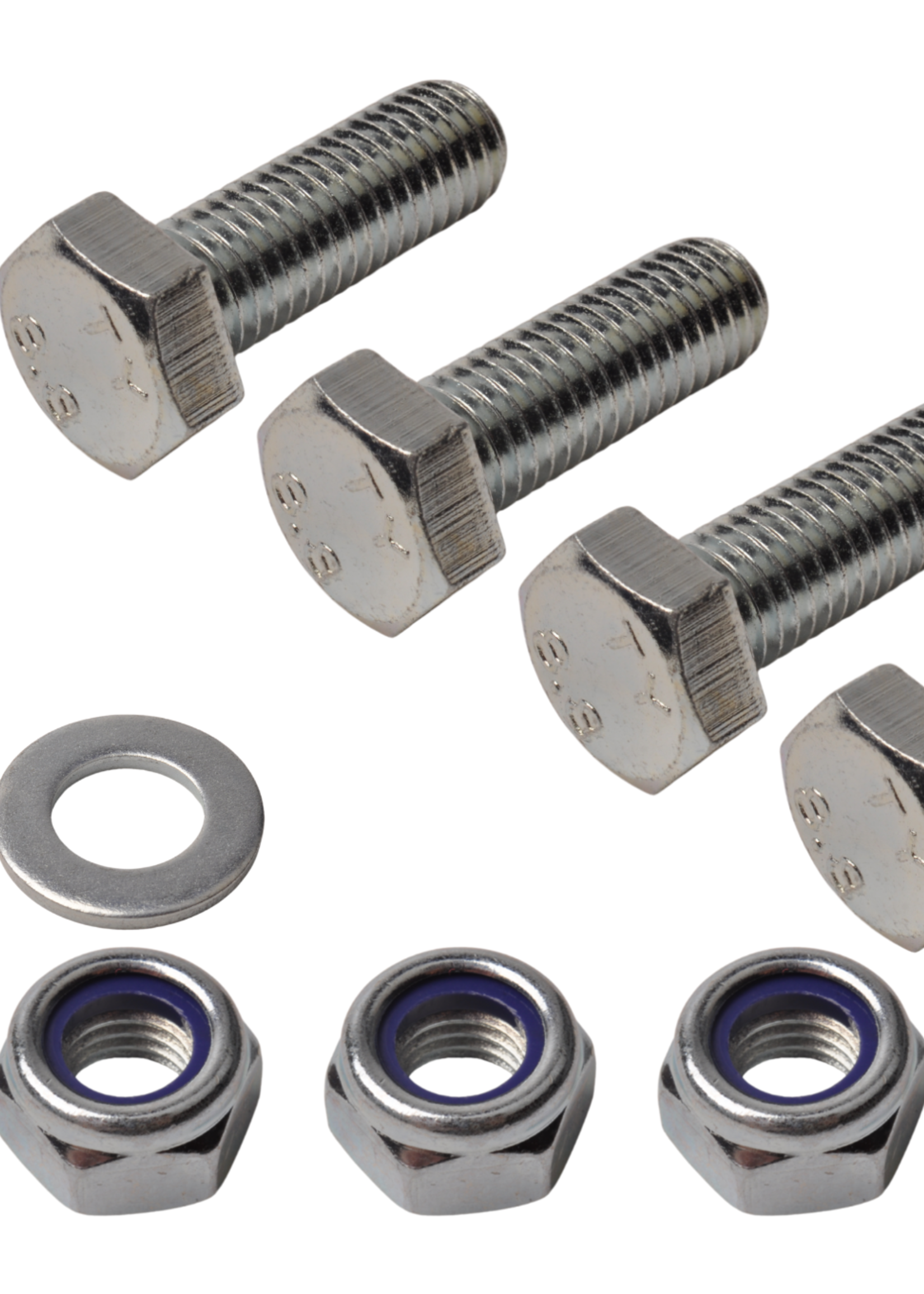 Cantonal Bout set M12x35 mm - geschikt voor kantelbare steunpoot