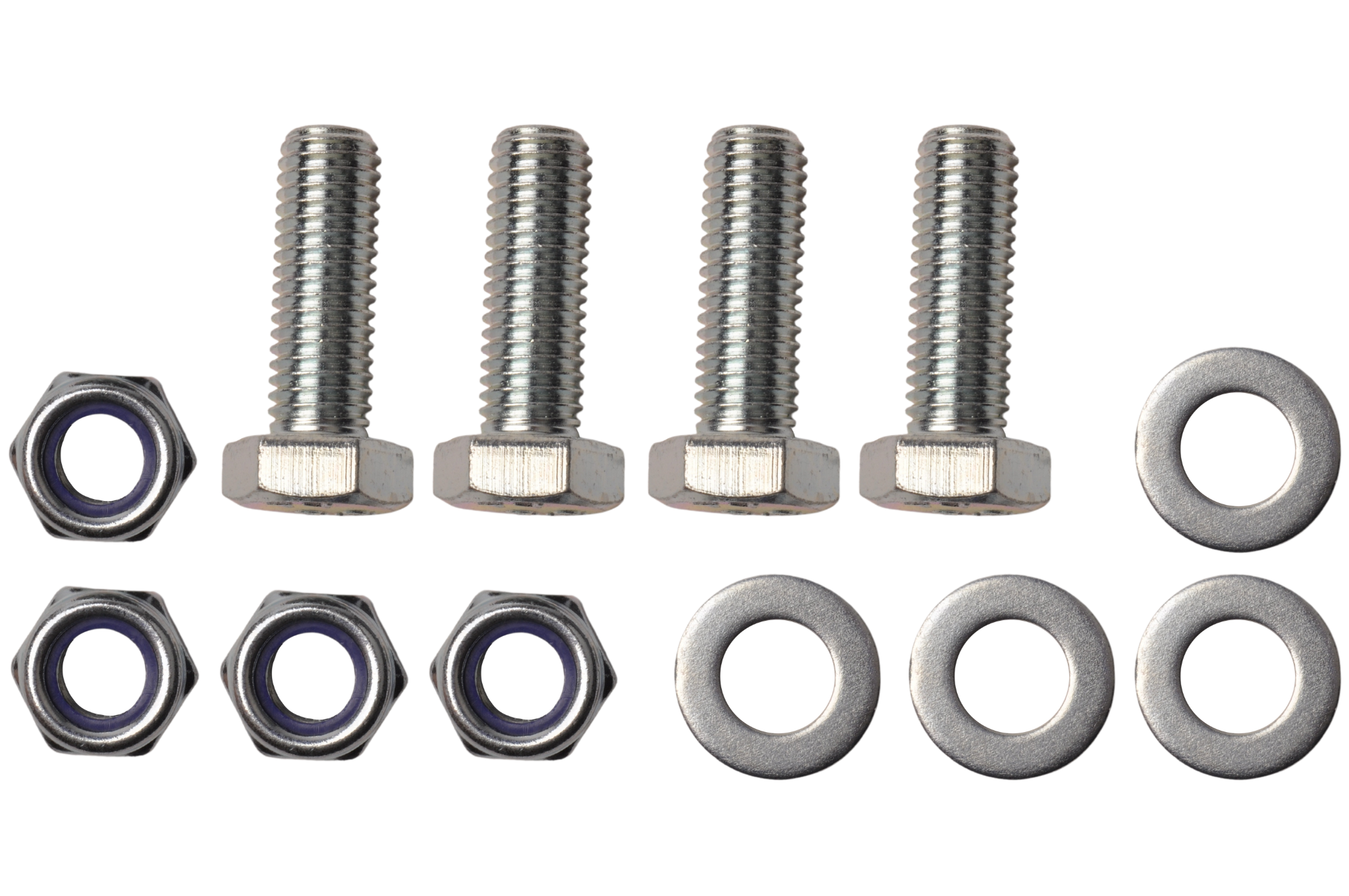 Bout set M12x35 mm - geschikt voor kantelbare steunpoot