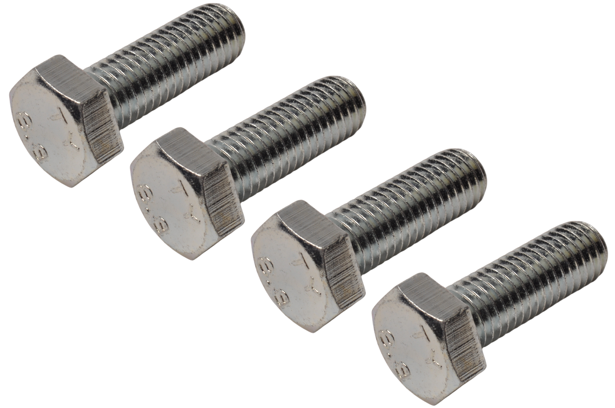 Bout set M12x35 mm - geschikt voor kantelbare steunpoot