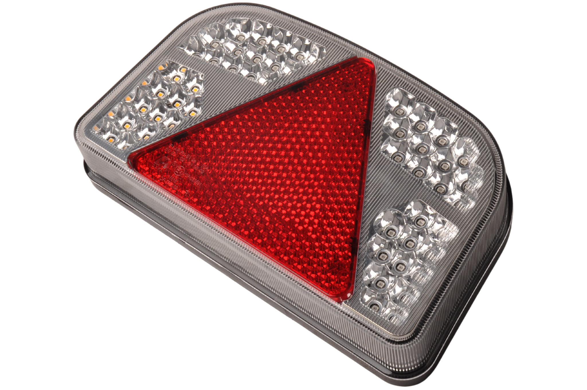 LED achterlicht met 56 LEDs - rechts - 244x149x48 mm