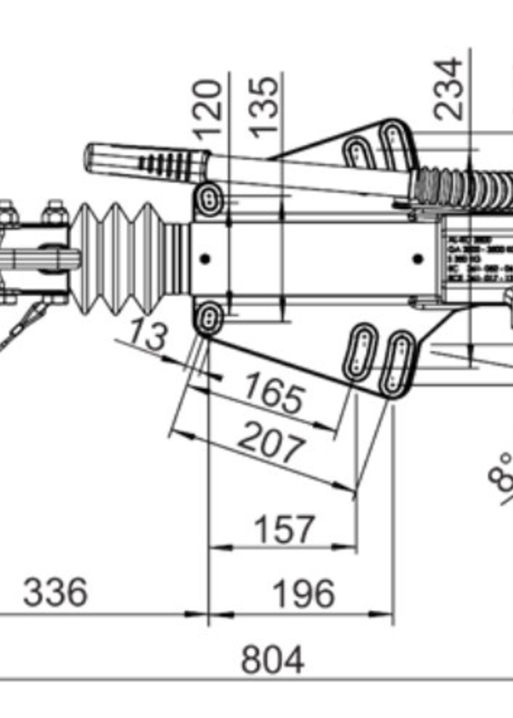 AL-KO AL-KO oplooprem aanhanger PROFI3500 - 3500 kg maximaal trekvermogen - V-dissel aansluiting
