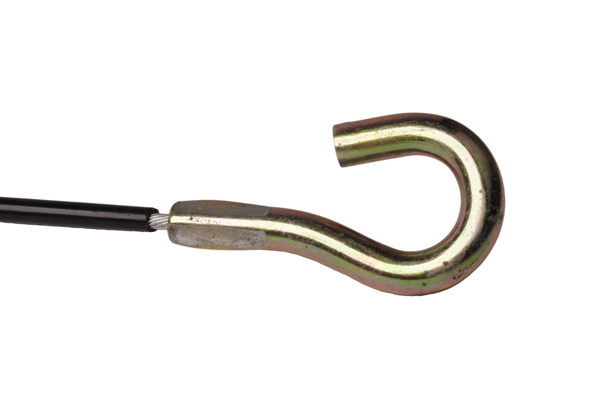 Breekkabel 150 cm knijphaak + haak