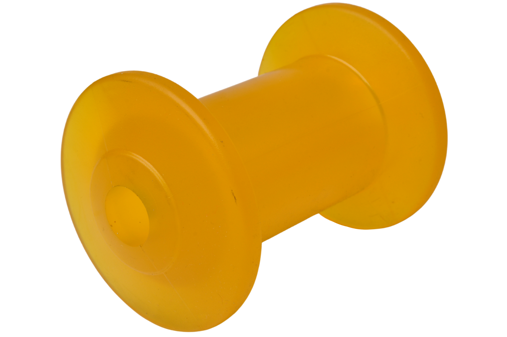 98x68,5 mm kielrol geel 16 mm naafdiameter