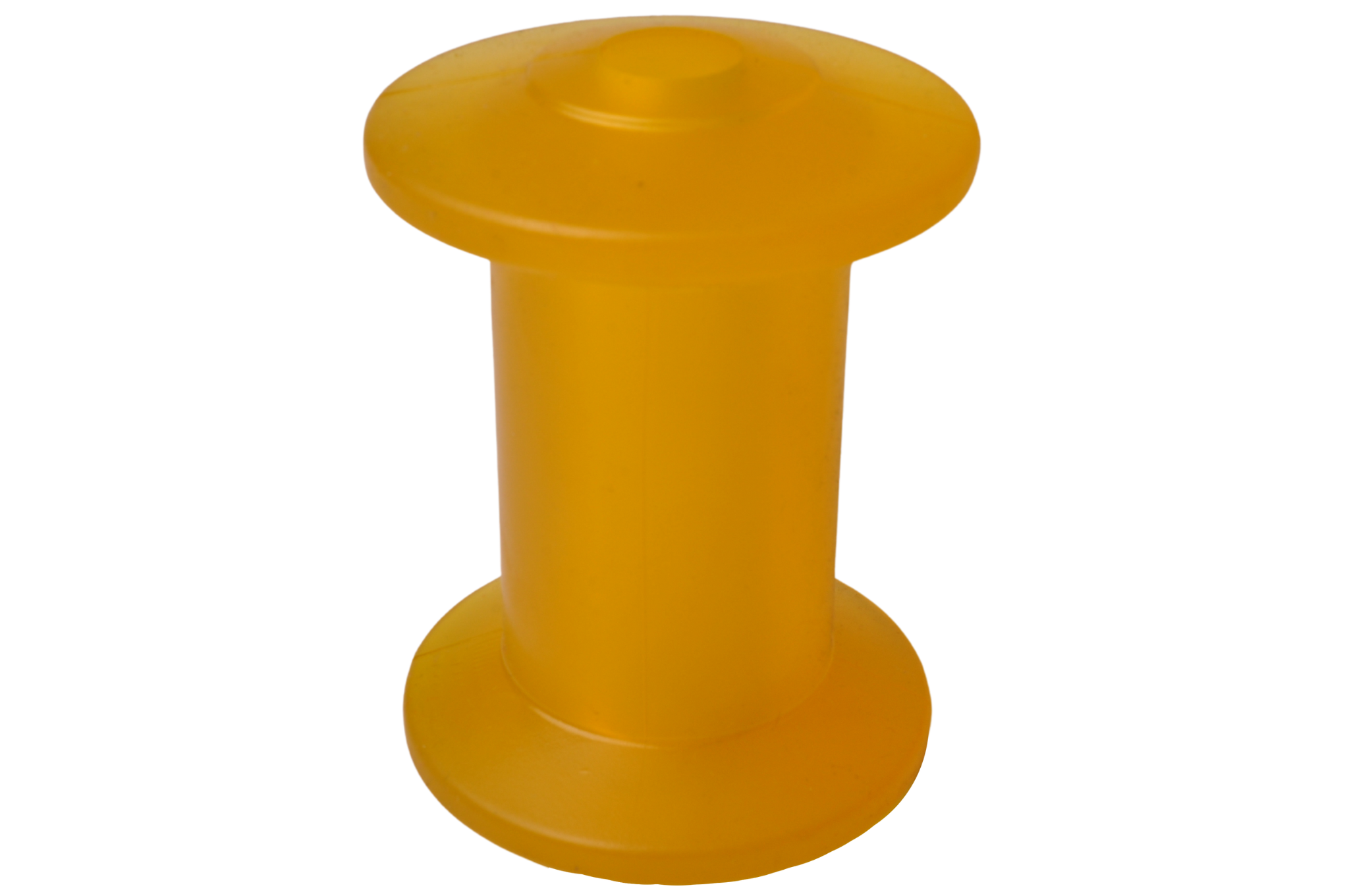 98x68,5 mm kielrol geel 16 mm naafdiameter