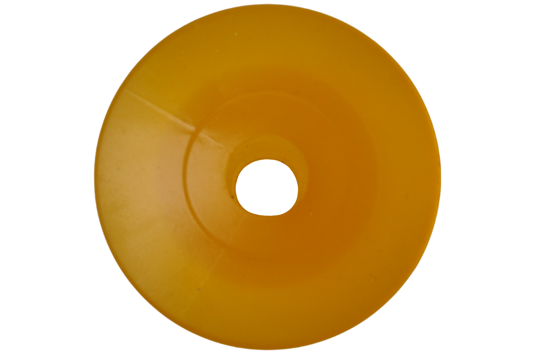 98x68,5 mm kielrol geel 16 mm naafdiameter