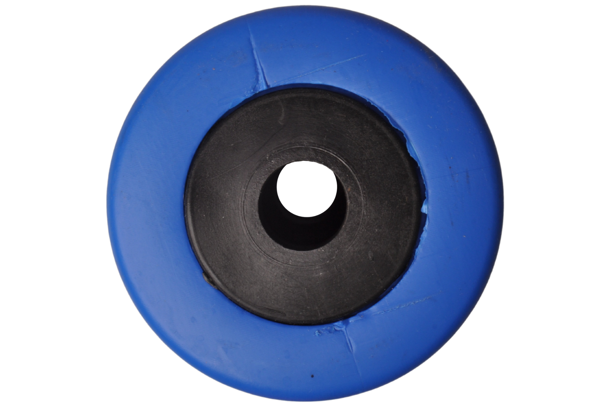 200x95 mm kielrol blauw 21 mm naafdiameter