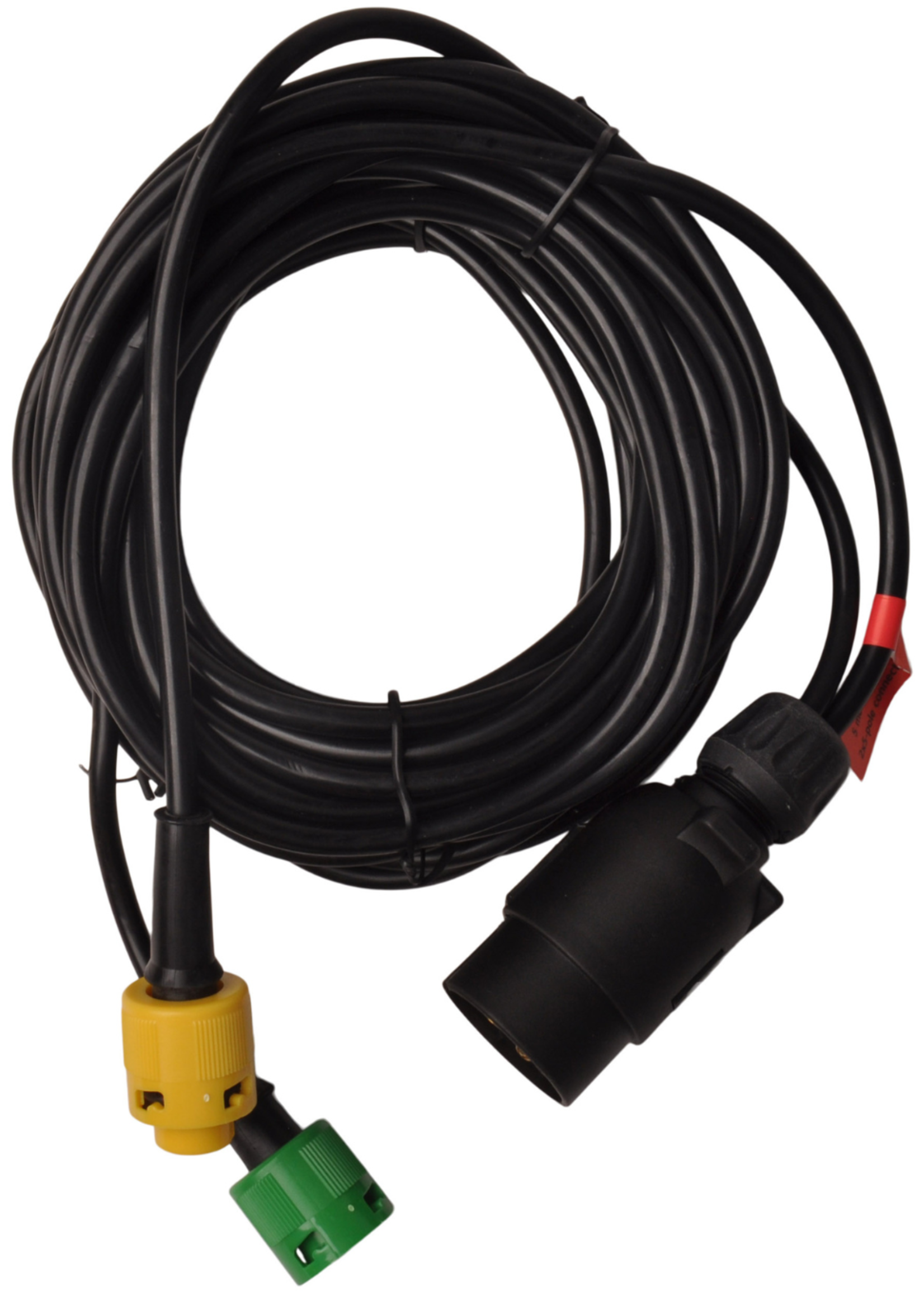 Aspock Hoofdkabel type Aspock - 5 meter lang - 7-polig - voorzien van 2x 5-polige connector