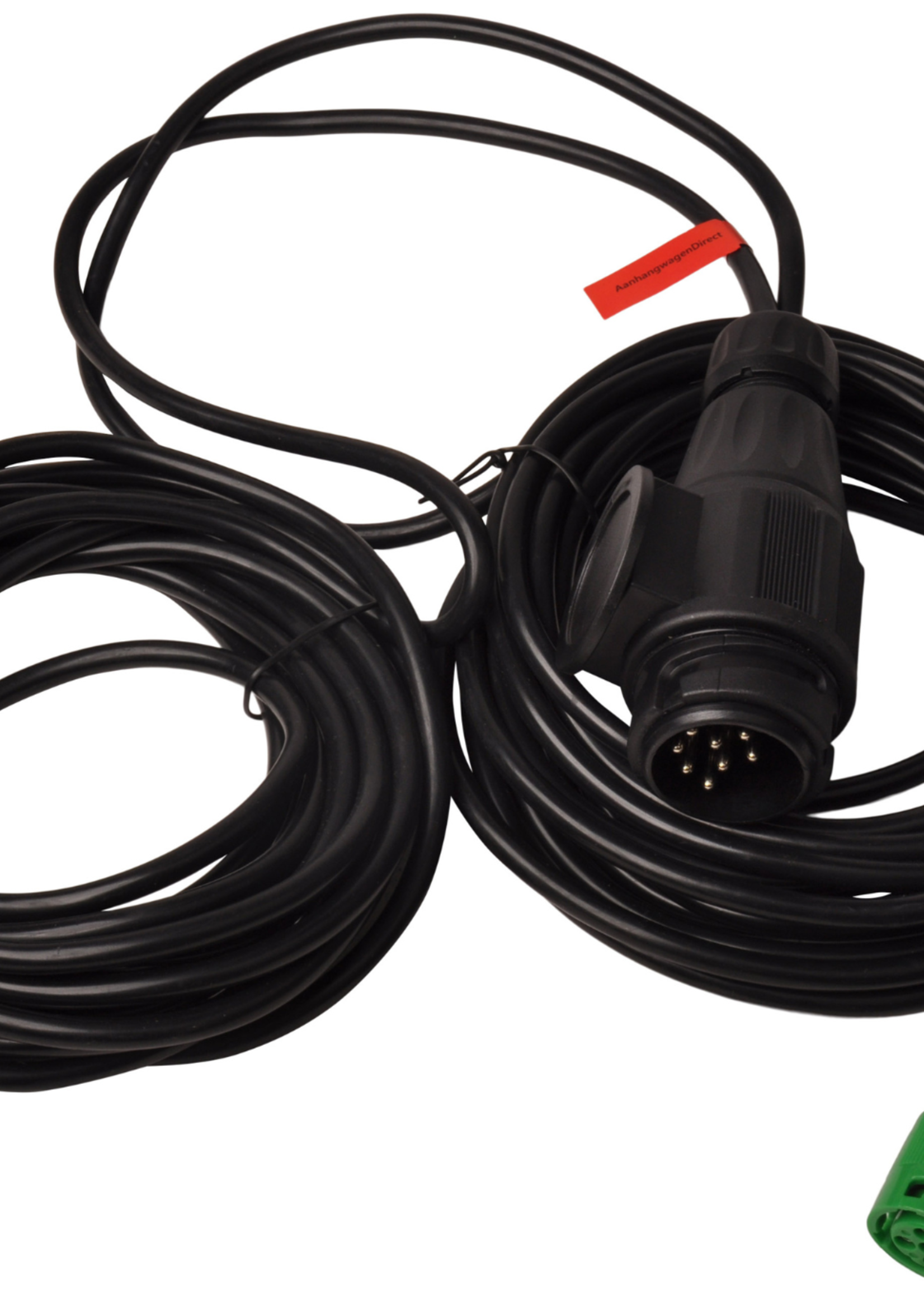 Aspock Hoofdkabel Type Aspock - 6 meter lang - 13-polig - voorzien van 2x 5-polige connector