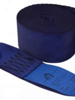 Cantonal Lierband met lastklep blauw (5 cm x 6,1 meter)