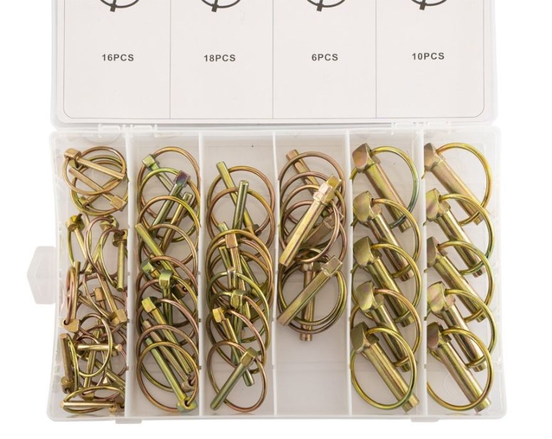 Assortiment borgpennen 50-delig