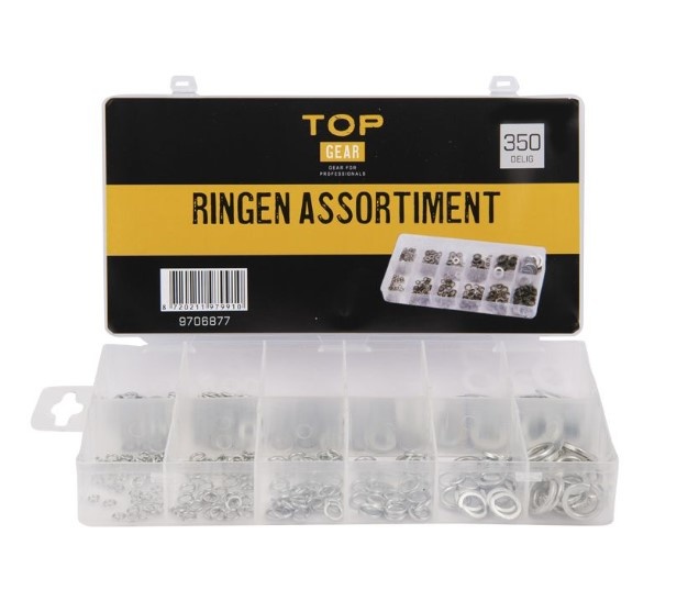 Assortiment ringen 350-delig