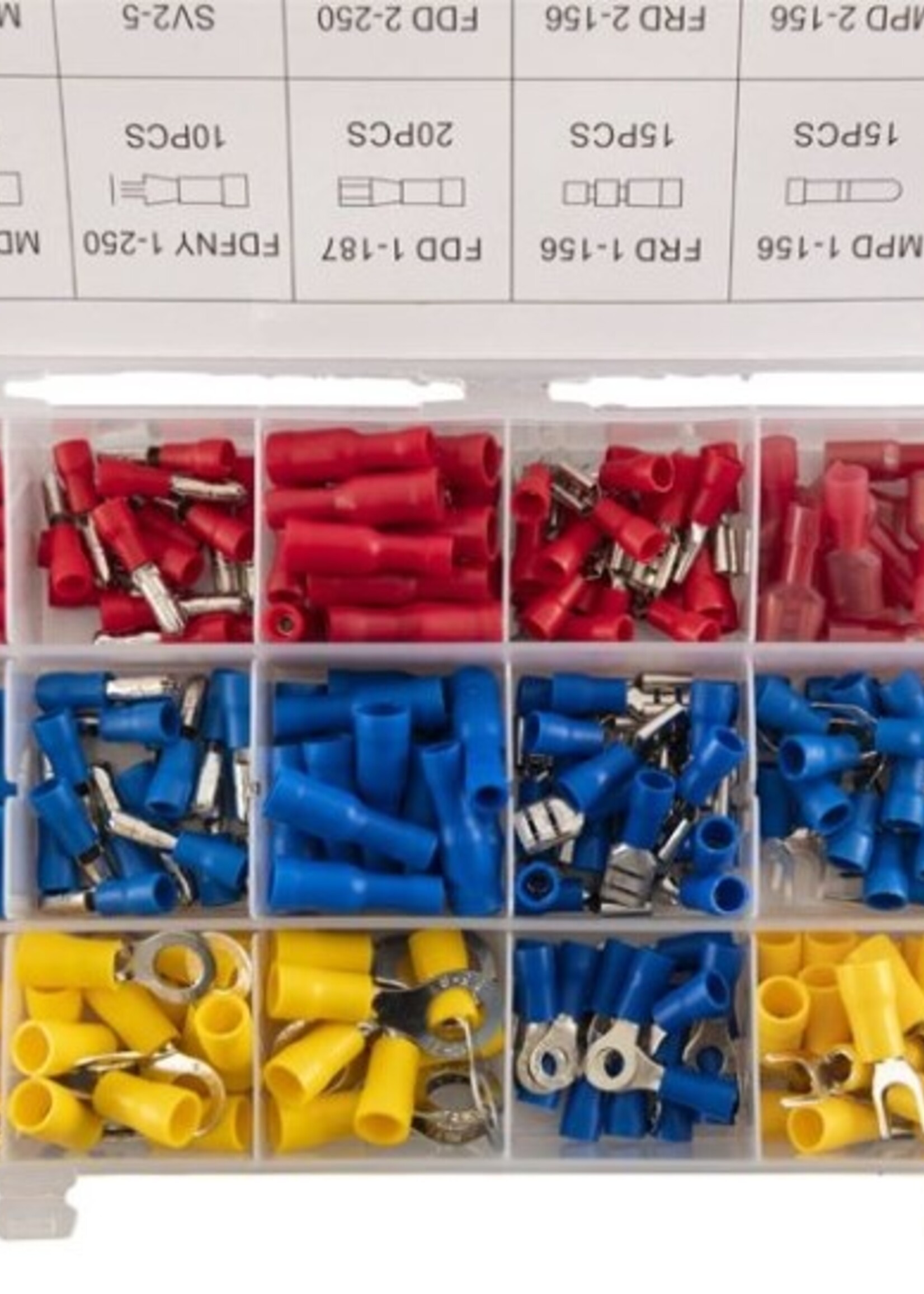 Cantonal Kabelschoenen assortiment 260-delig