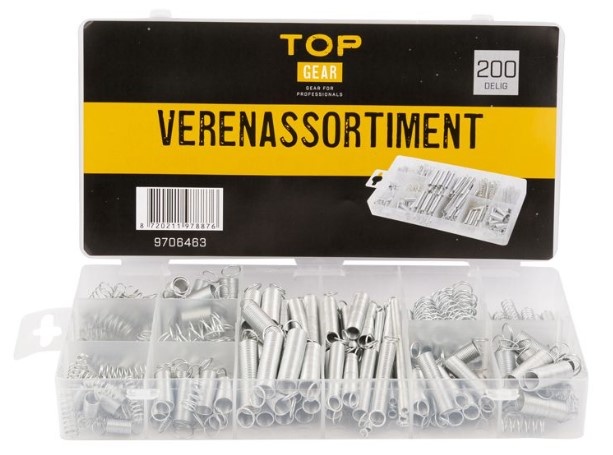 Assortiment veren 200-delig