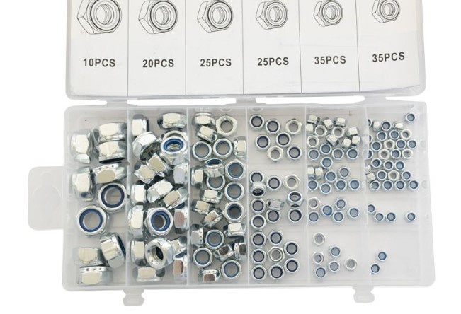 Assortiment borgmoeren 150-delig