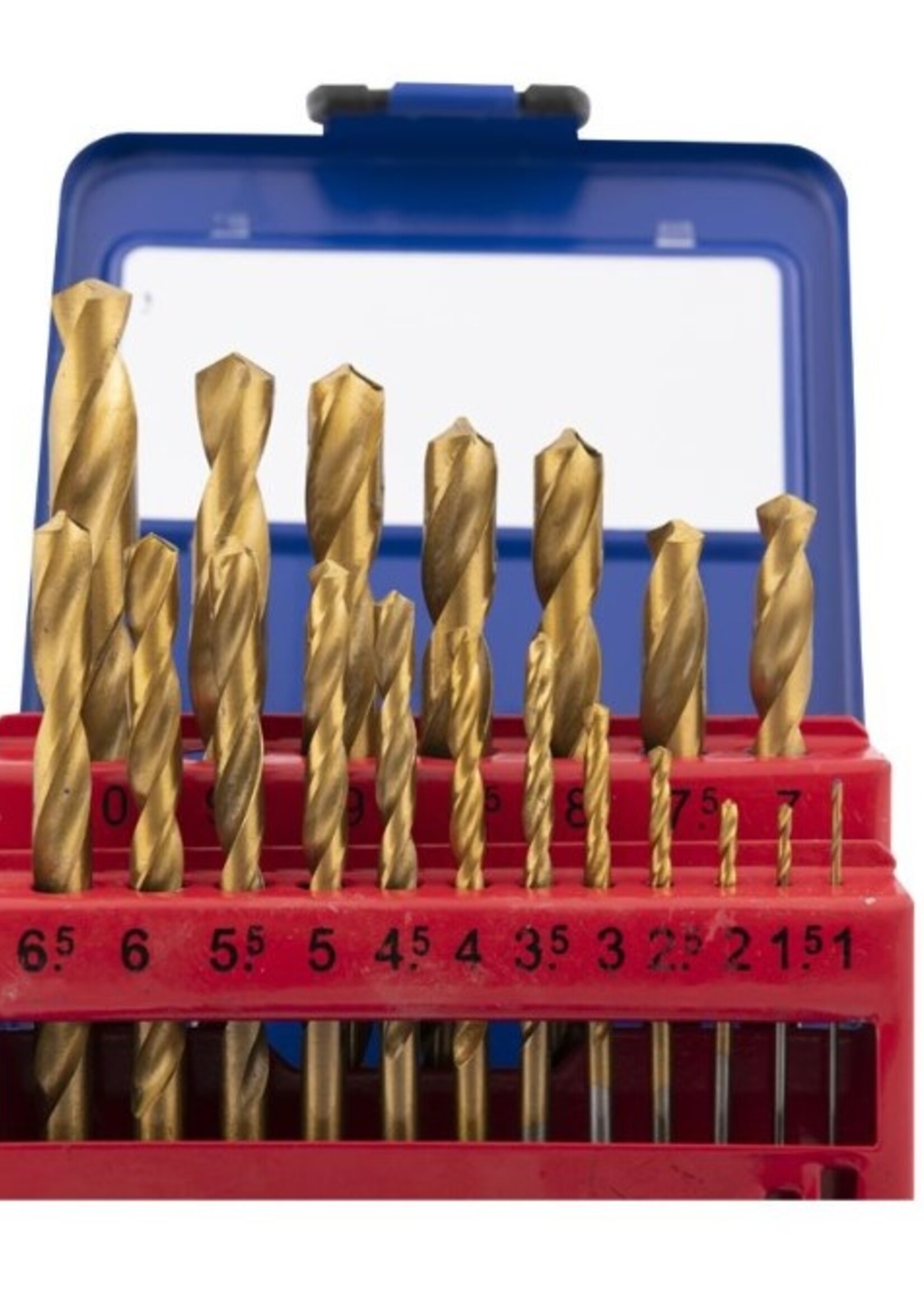 Cantonal Metaalborenset 19-delig in metalen box